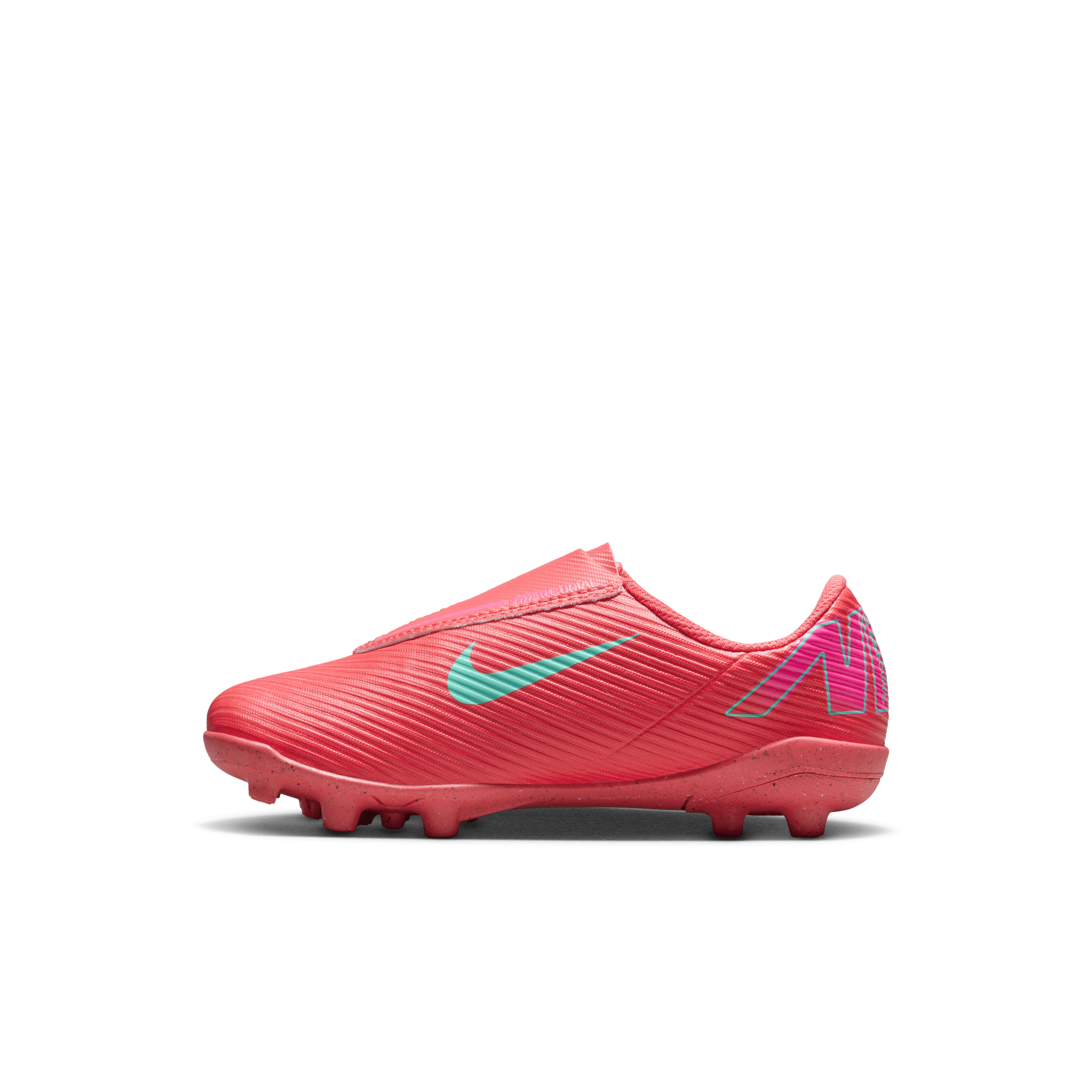 Nike Jr. Mercurial Vapor 16 Club FG- Ember Glow/Aurora Green