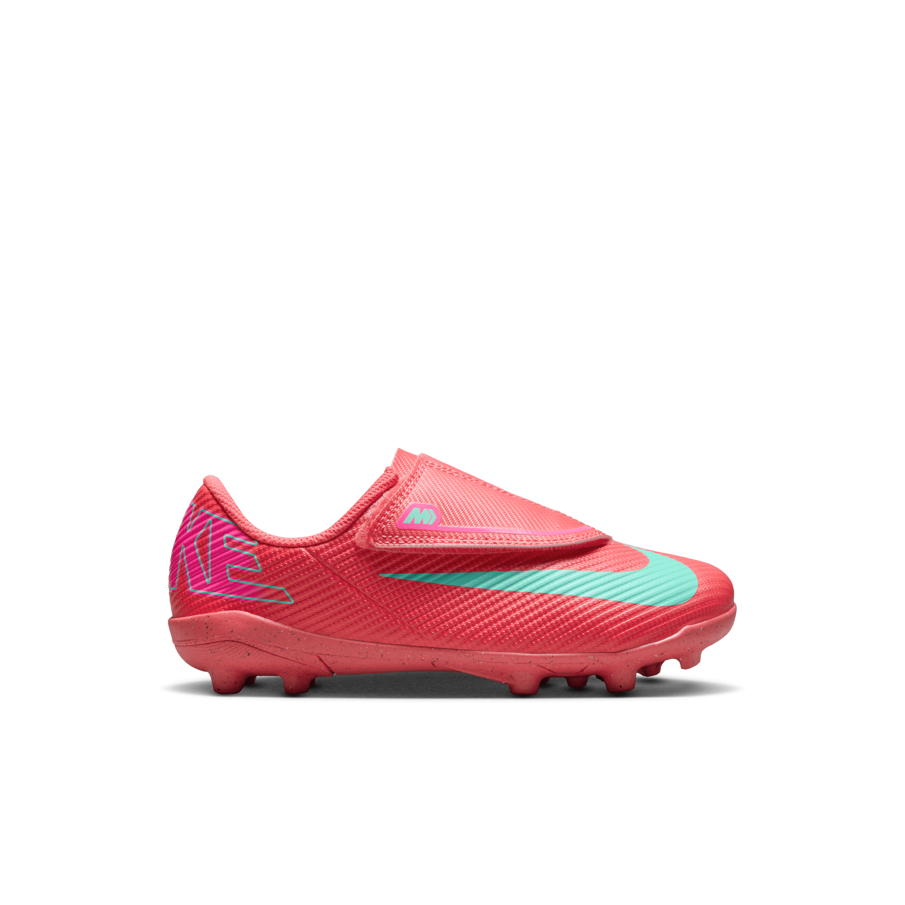 Nike Jr. Mercurial Vapor 16 Club FG- Ember Glow/Aurora Green