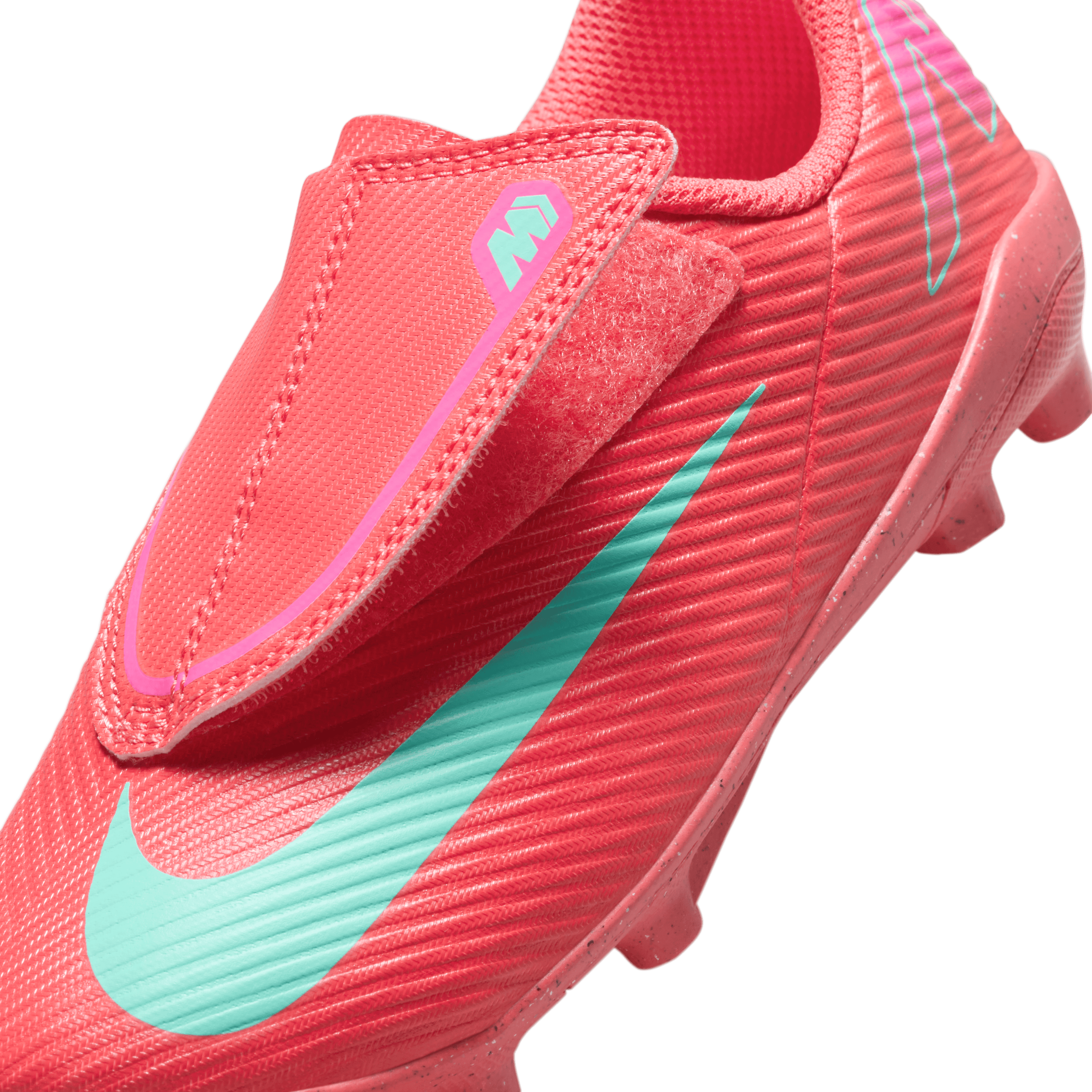 Nike Jr. Mercurial Vapor 16 Club FG- Ember Glow/Aurora Green