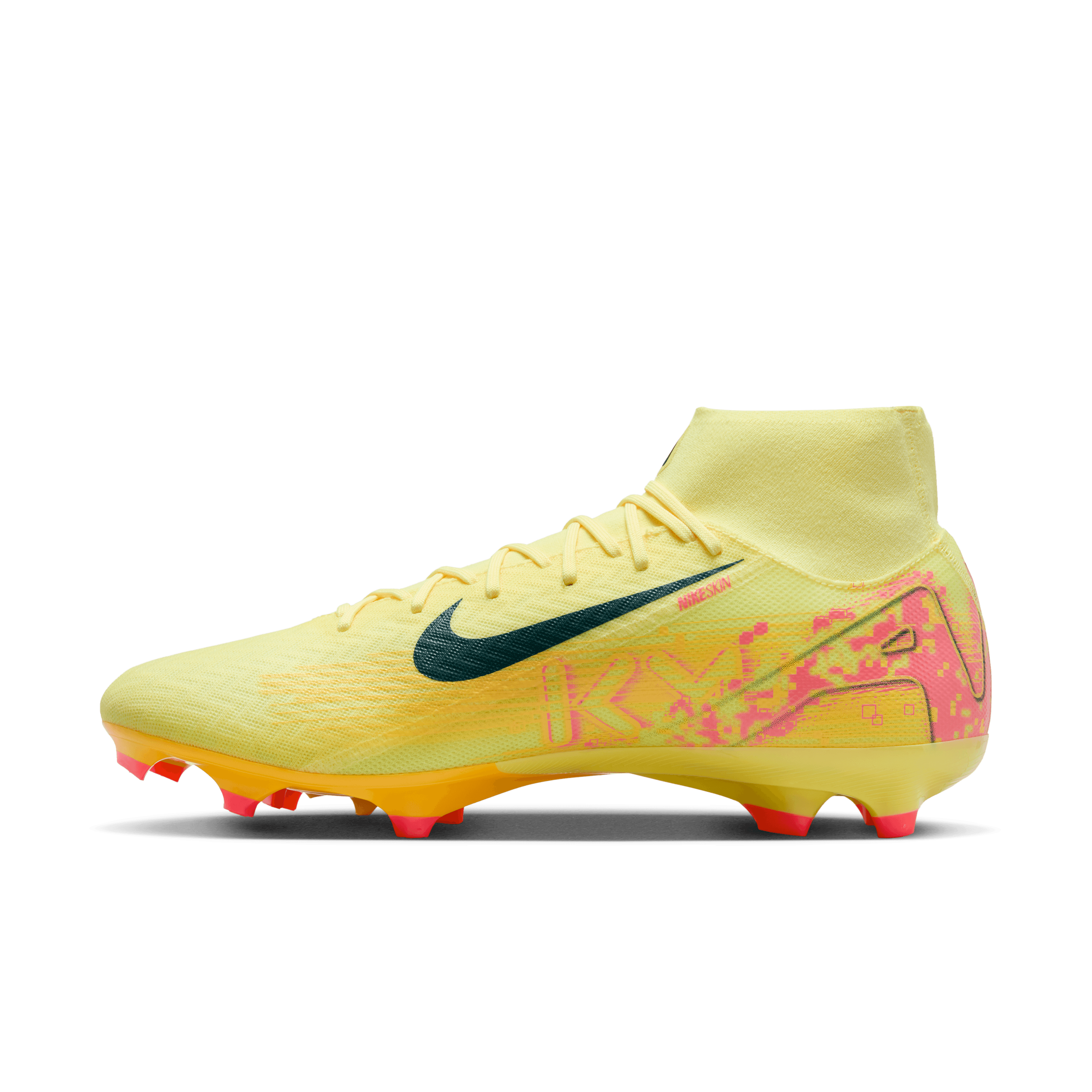 Nike Mercurial Superfly 10 Academy "Kylian Mbappé" FG (Youth)- LT Orange/Armory Navy