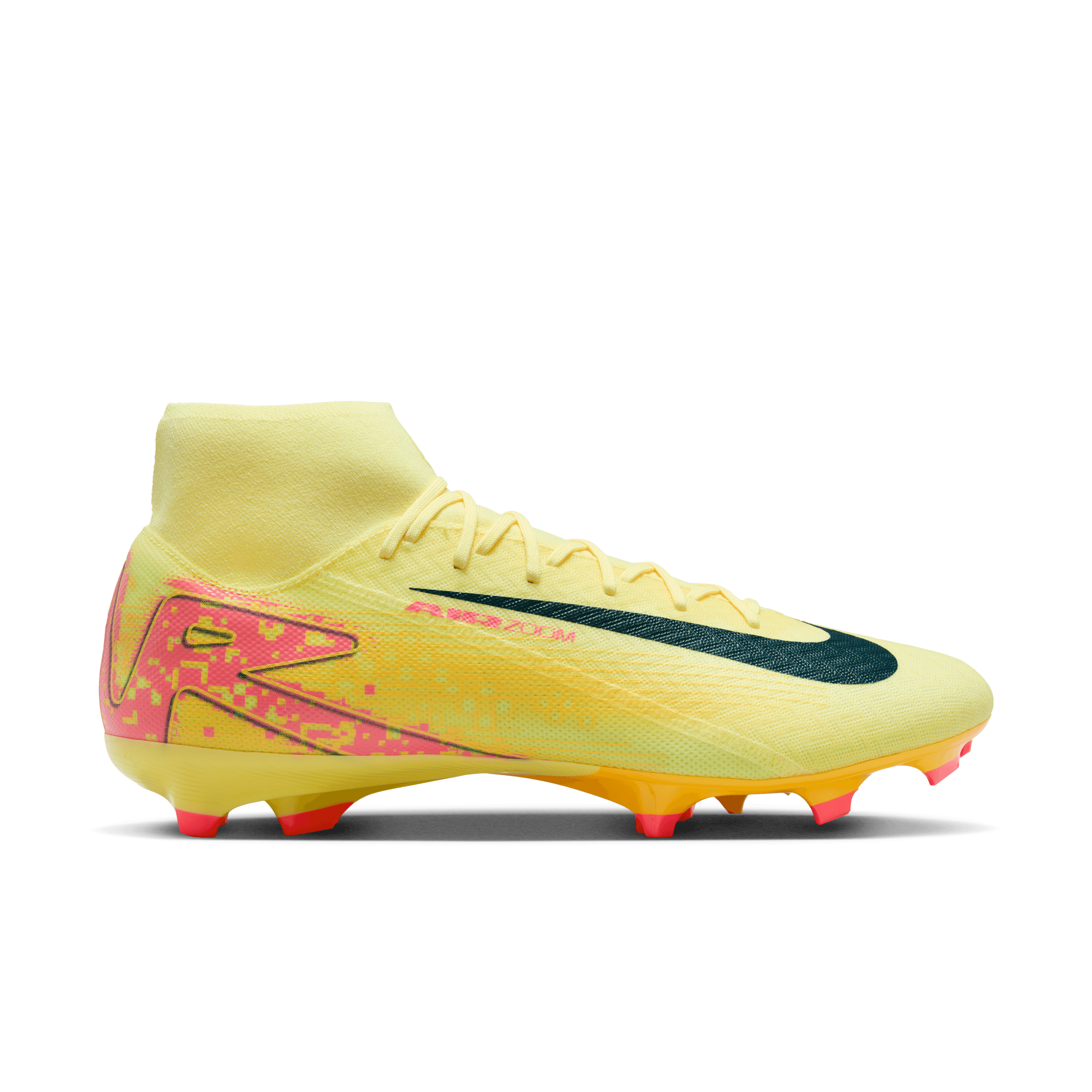 Nike Mercurial Superfly 10 Academy "Kylian Mbappé" FG (Youth)- LT Orange/Armory Navy