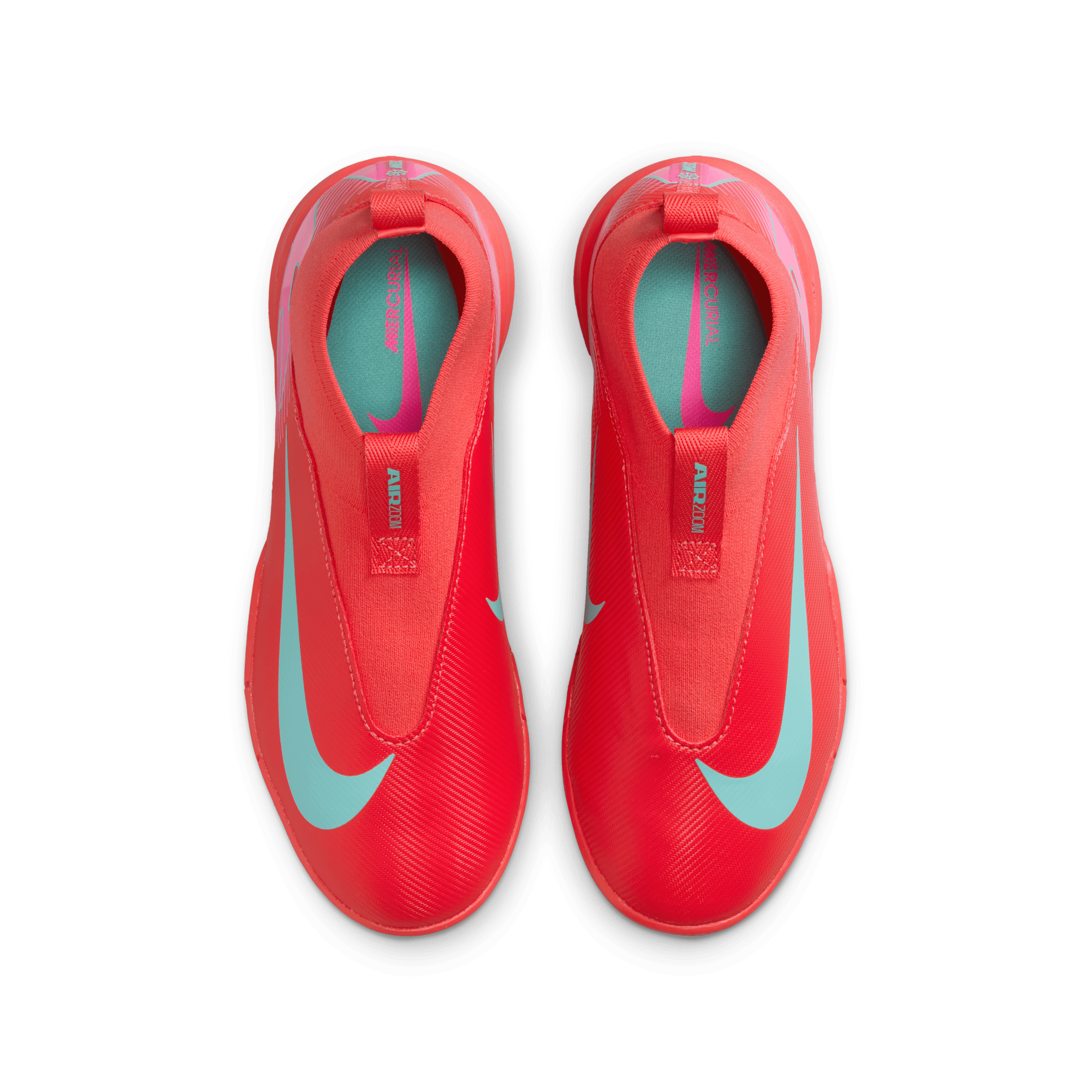 Nike Jr. Mercurial Superfly 10 Academy Indoor-Ember Glow/Aurora Green