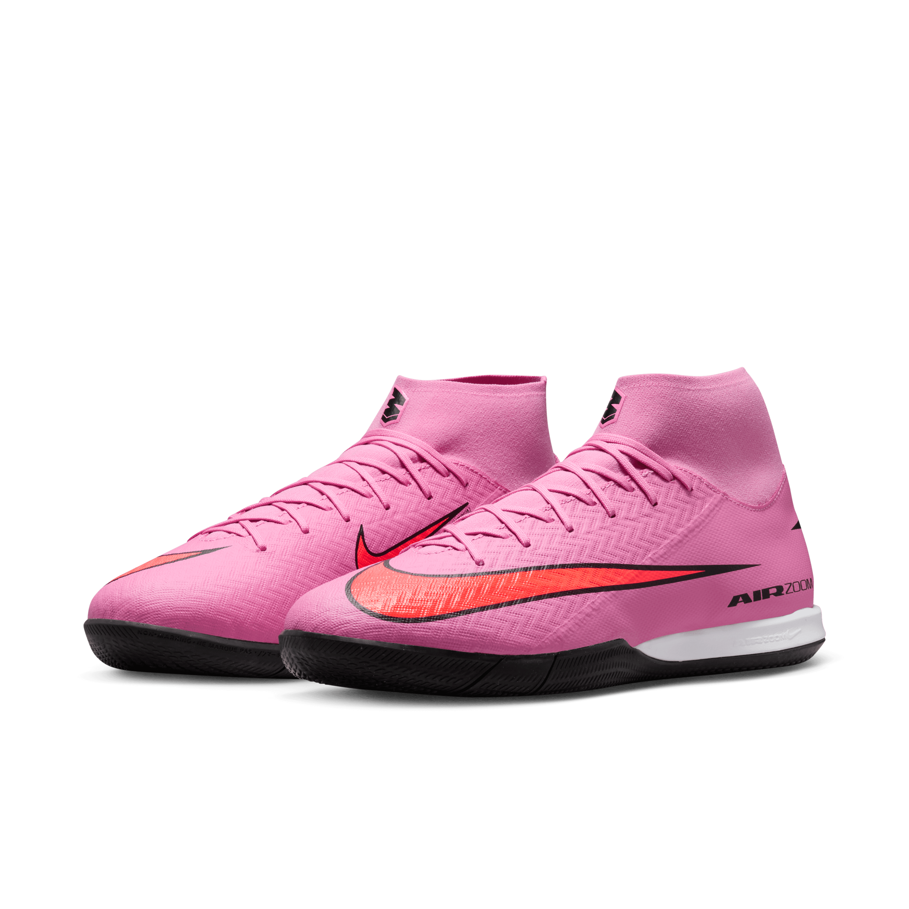 Nike Mercurial Superfly 10 Academy IC - Magic Flamingo/black-total Crimson