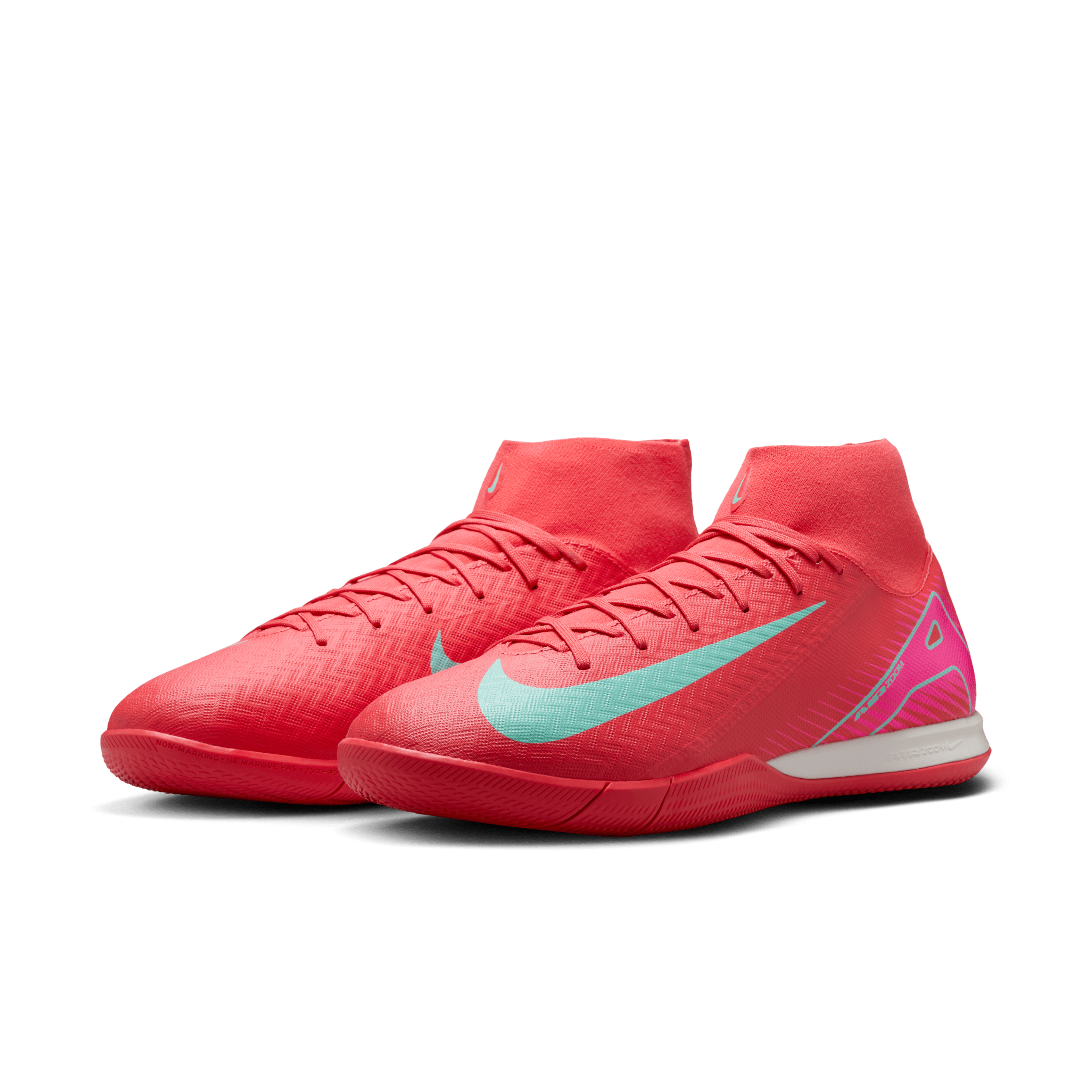 Nike Mercurial Superfly 10 Academy IC -EMBER GLOW/AURORA GREEN