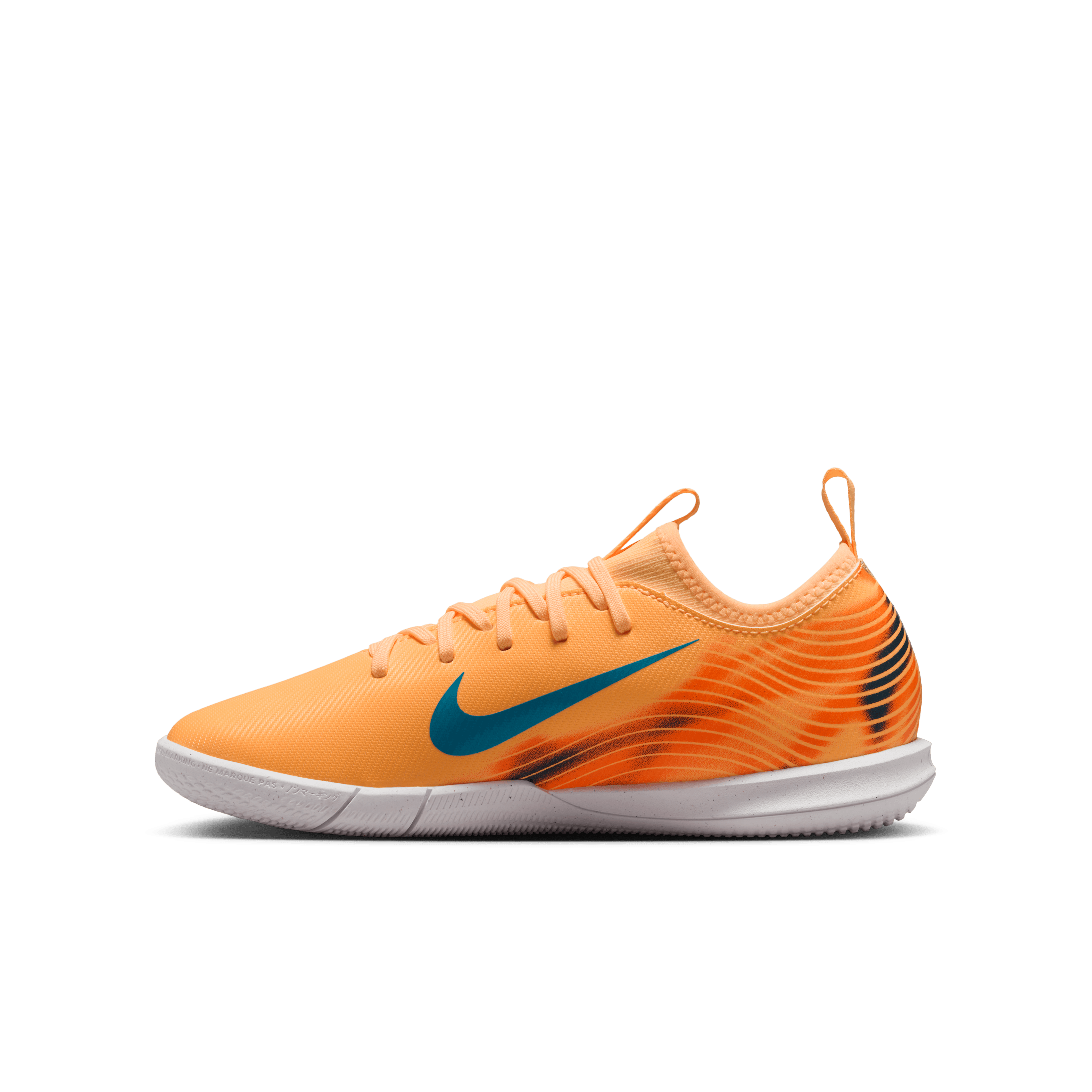 Nike Jr. Mercurial Vapor 16 Academy "Kylian Mbappé" IC -Melon Tint/neo Turq-igloo