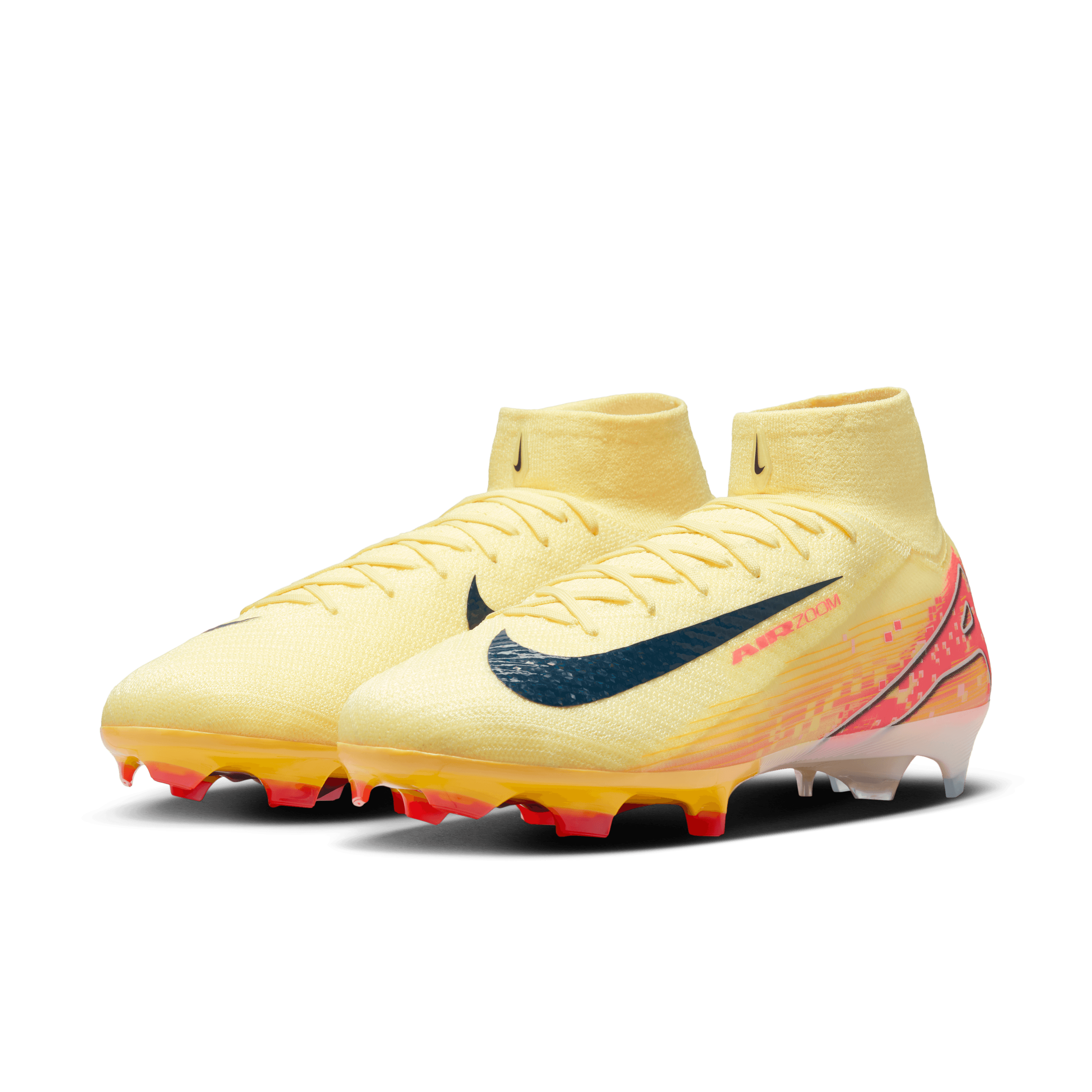 Nike Mercurial Superfly 10 Elite "Kylian Mbappé" FG - Lt Laser Orange/Armory Navy