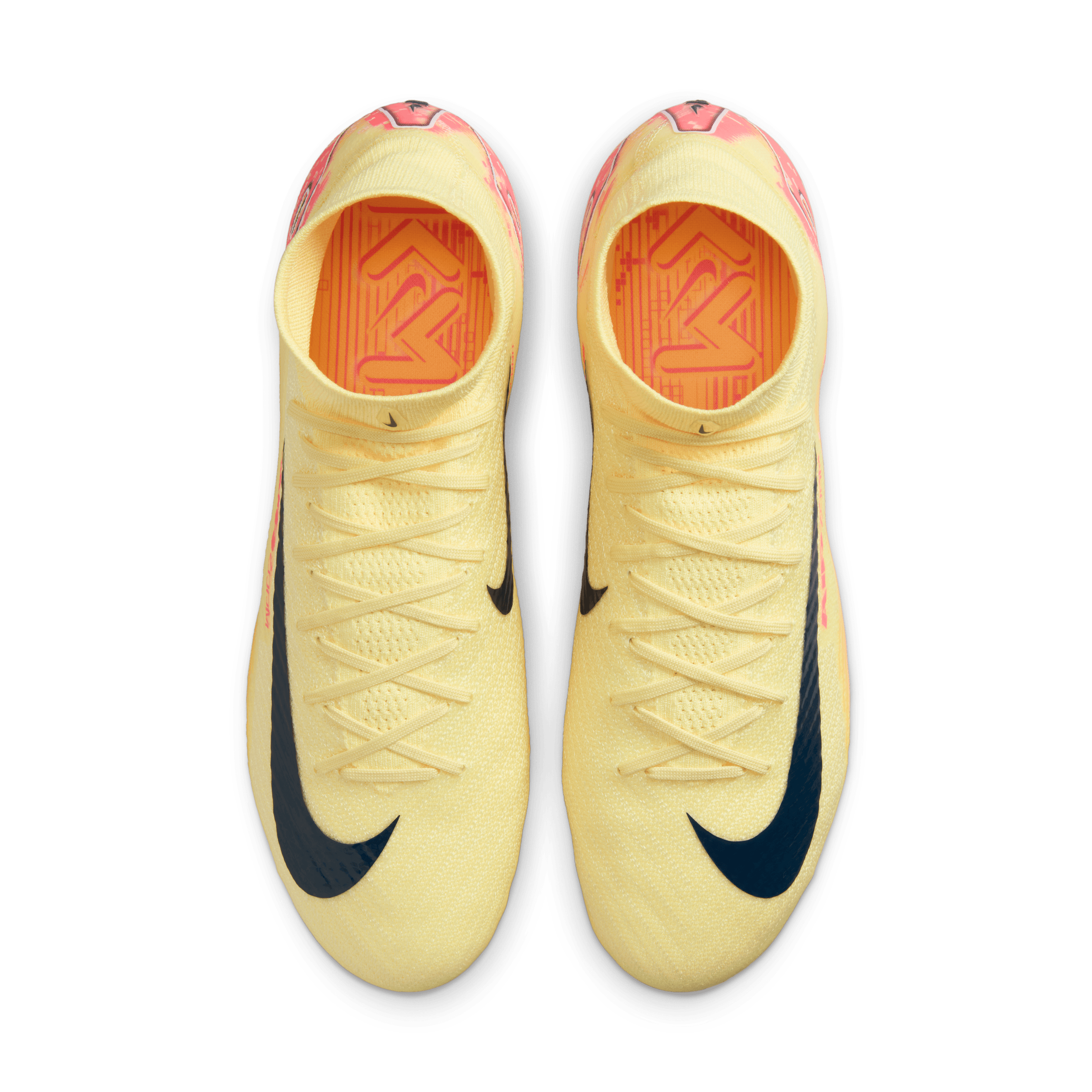 Nike Jr. Mercurial Superfly 10 Club "Kylian Mbappé" FG/Mg - Lt Laser Orange/Armory Navy