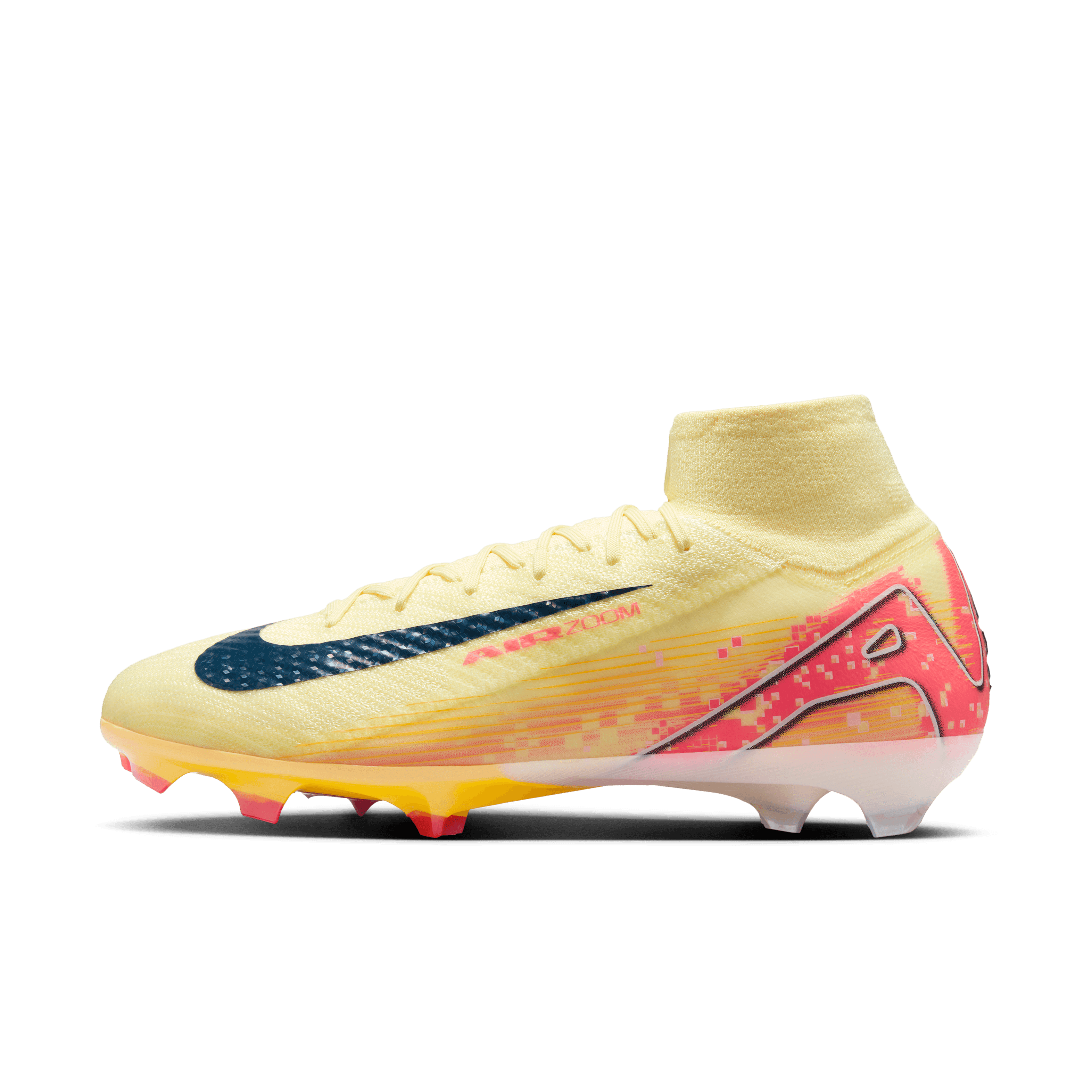 Nike Mercurial Superfly 10 Elite "Kylian Mbappé" FG - Lt Laser Orange/Armory Navy