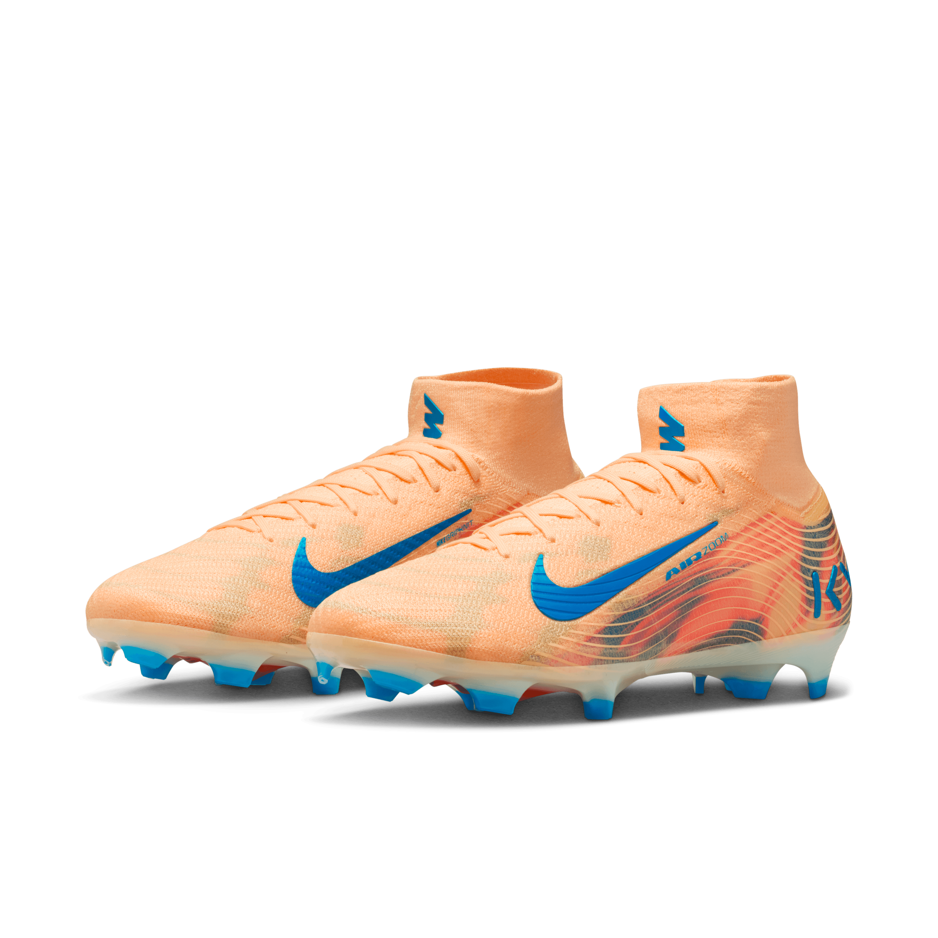 Nike Mercurial Superfly 10 Elite "Kylian Mbappé" FG-Melon Tint/neo Turq/Igloo