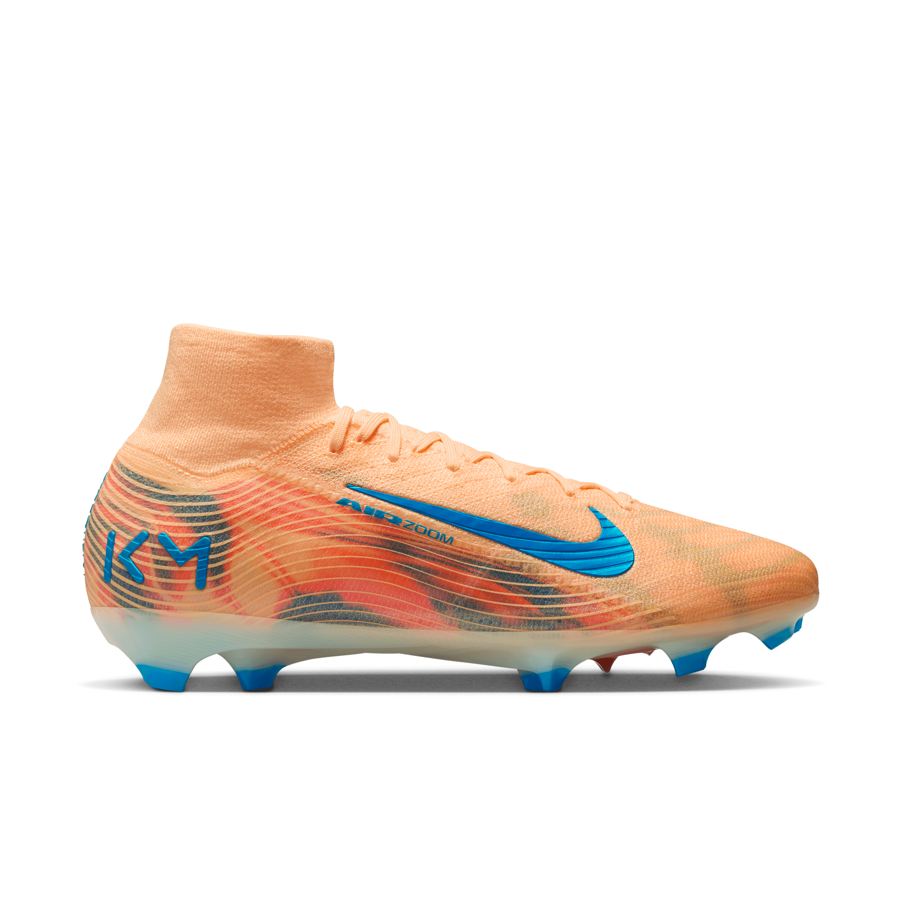 Nike Youth Mercurial Superfly 10 Elite "Kylian Mbappé" FG-Melon Tint/neo Turq/Igloo