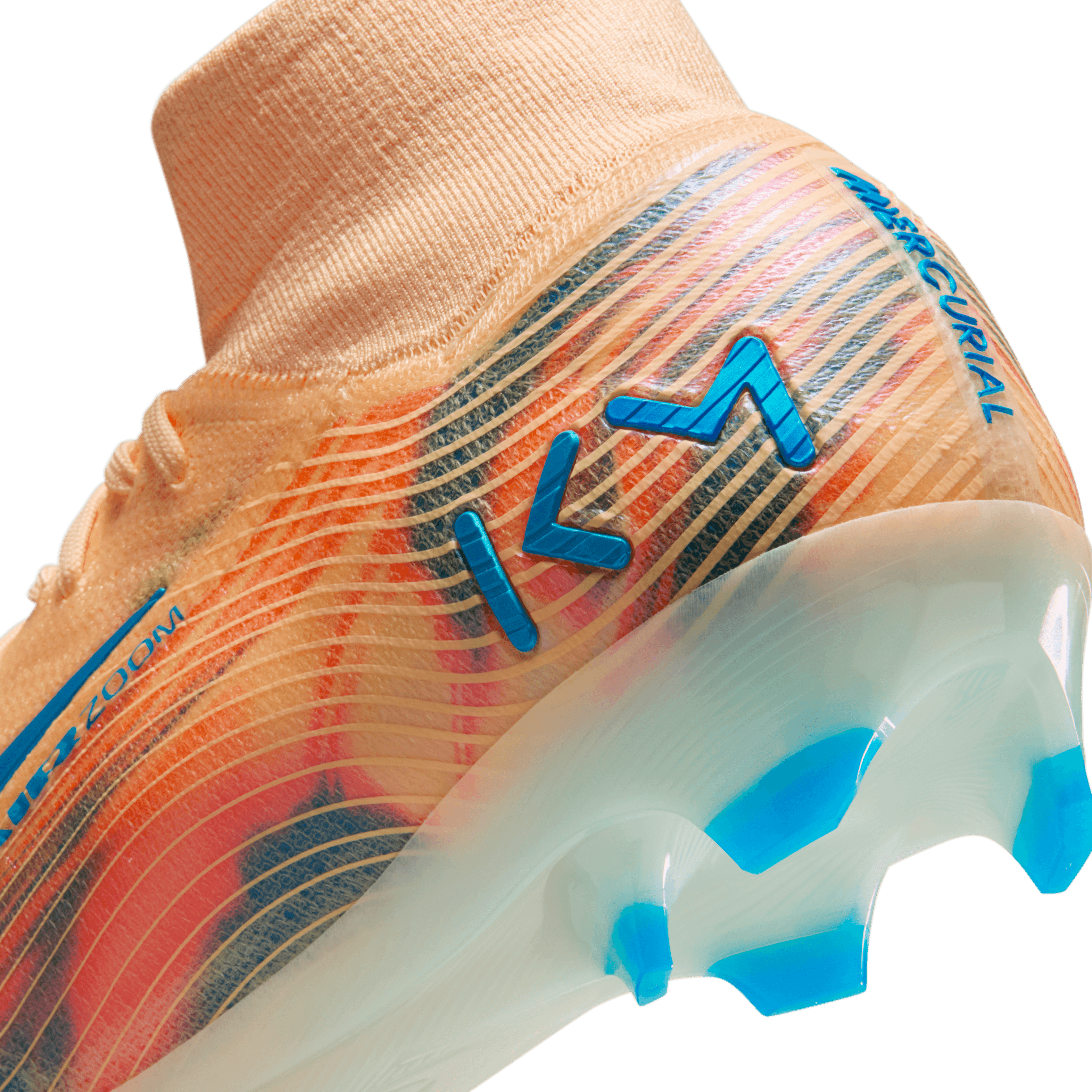 Nike Mercurial Superfly 10 Elite "Kylian Mbappé" FG-Melon Tint/neo Turq/Igloo