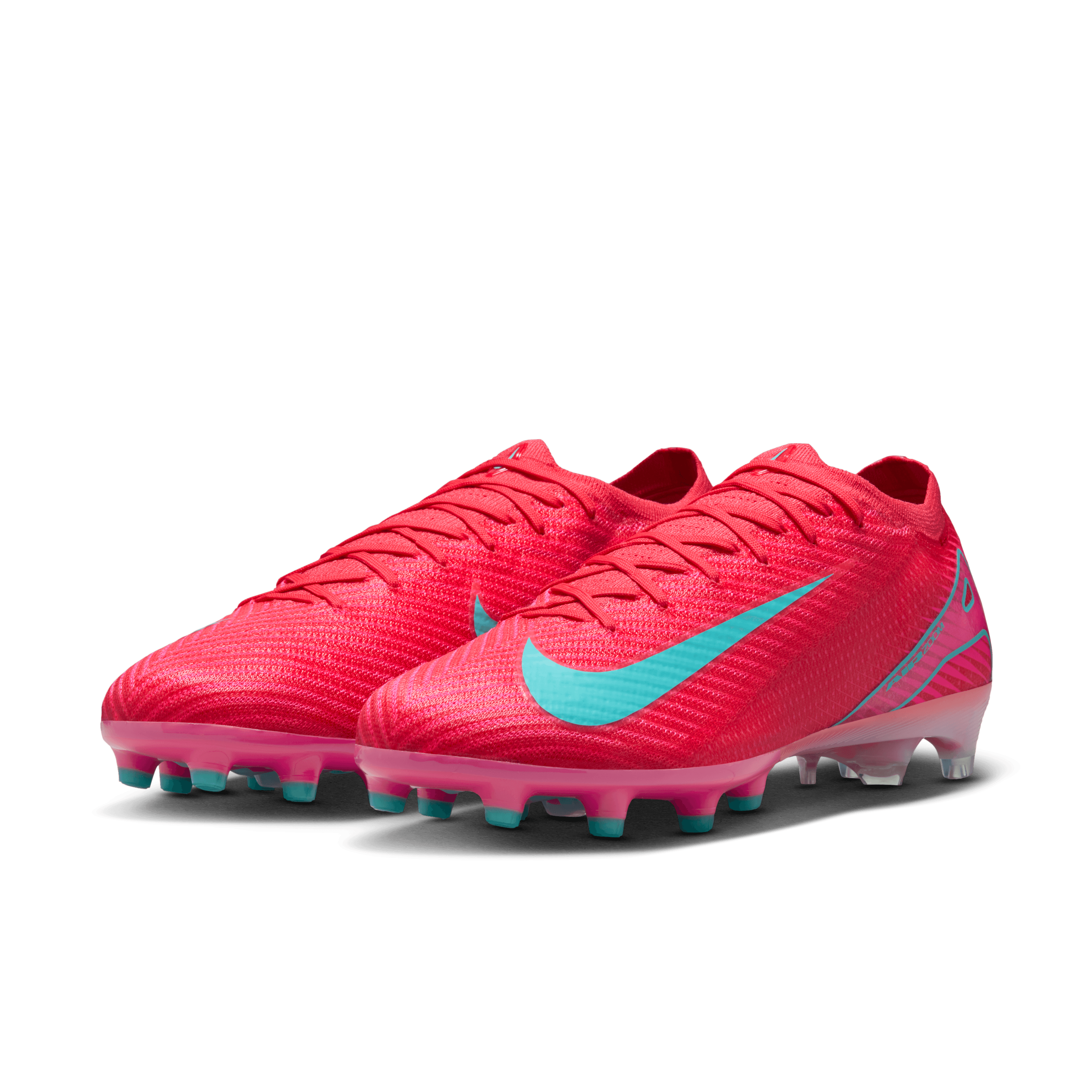 Nike Mercurial Vapor 16 Elite AG-Pro Low-Top Soccer Cleats-EMBER GLOW/AURORA GREEN