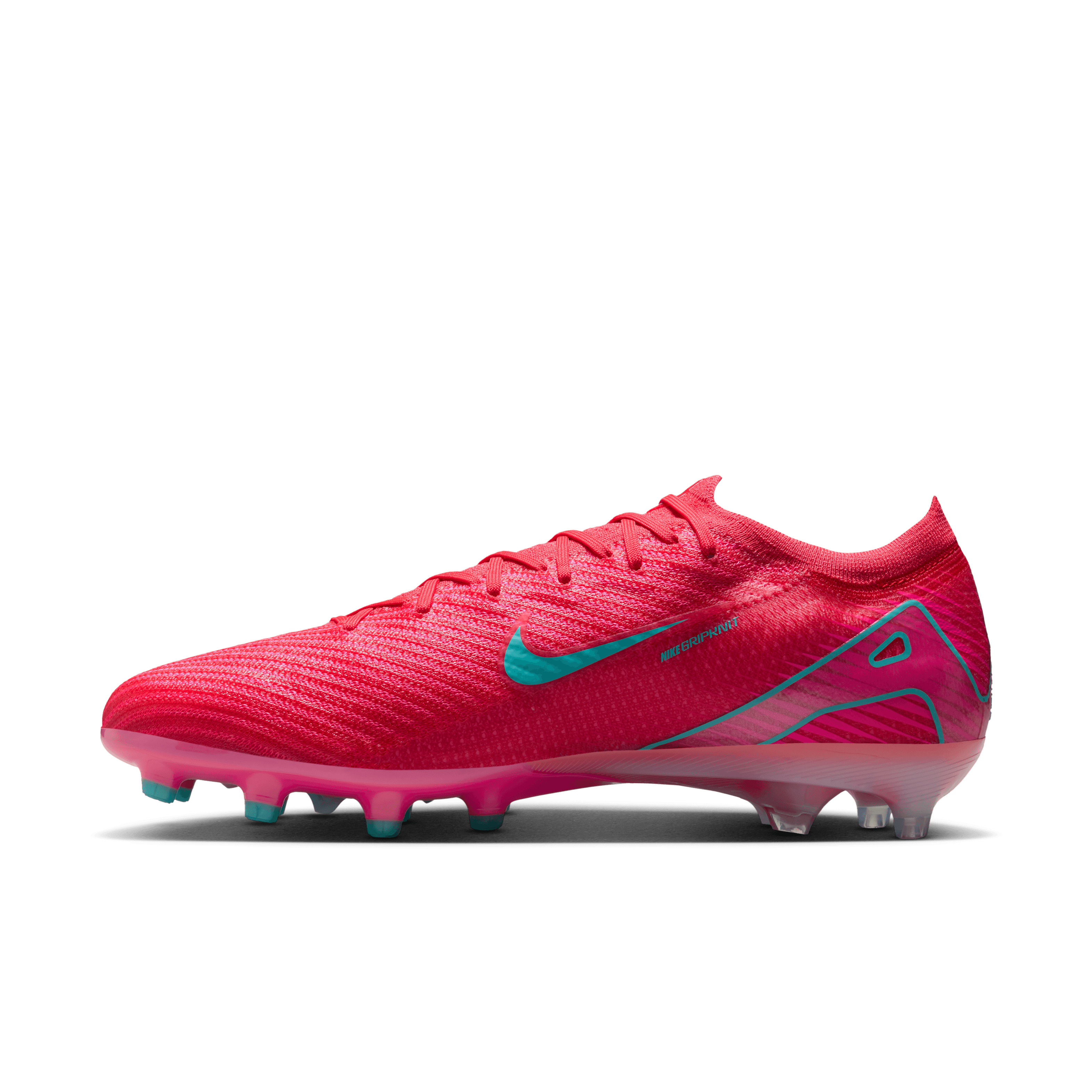 Nike Mercurial Vapor 16 Elite AG-Pro Low-Top Soccer Cleats-EMBER GLOW/AURORA GREEN