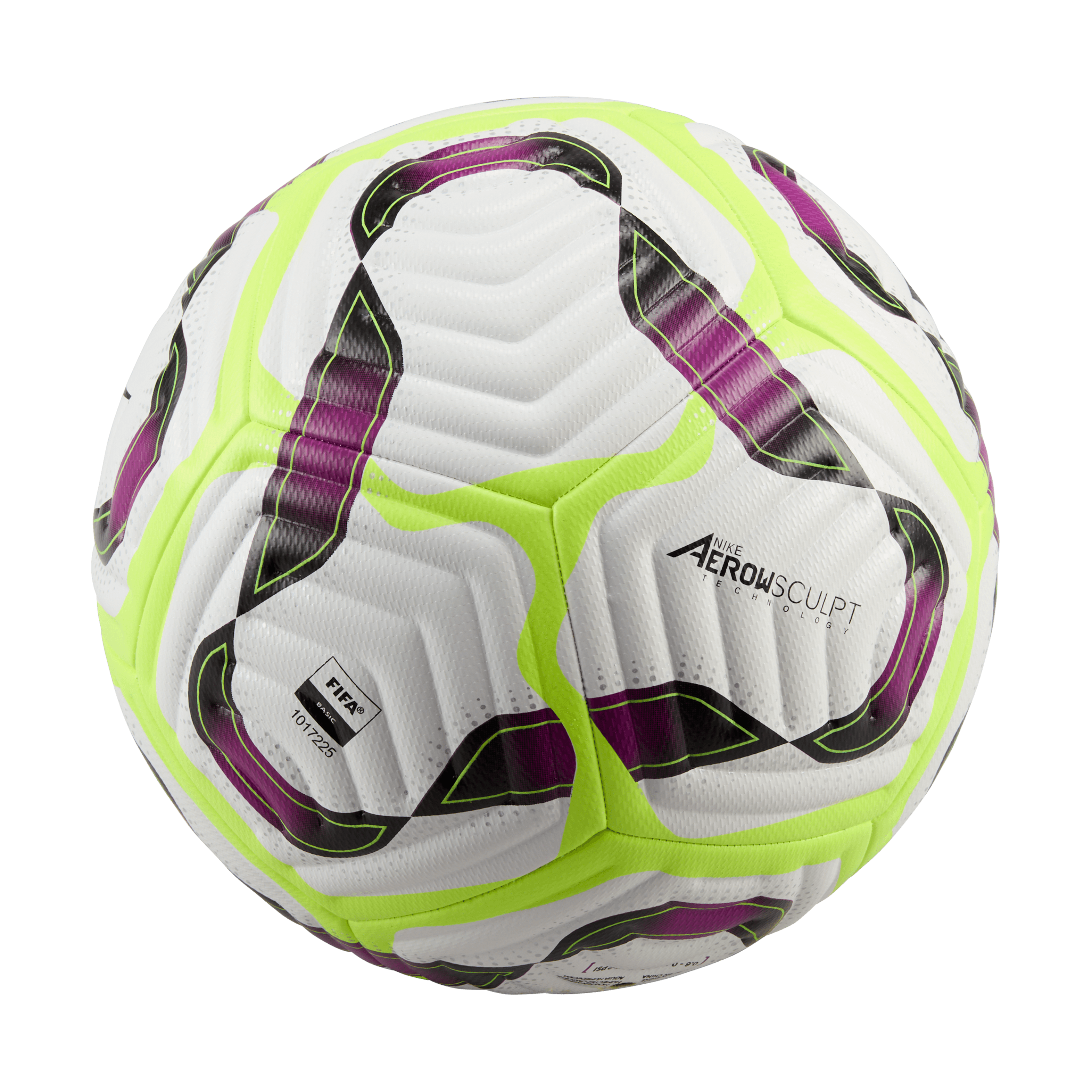 Nike Premier League Academy Plus Soccer Ball-BARELY VOLT/BOLD BERRY/SILVER/BLACK