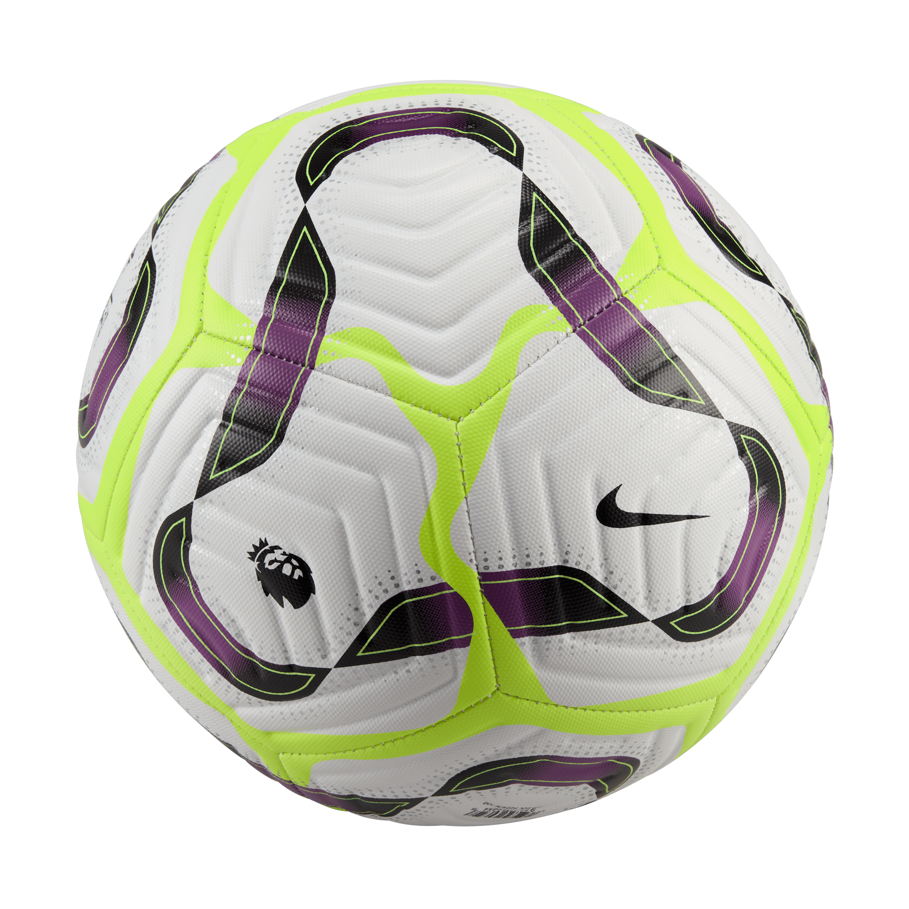 Nike Premier League Academy Soccer Ball-BARELY VOLT/BOLD BERRY/SILVER/BLACK
