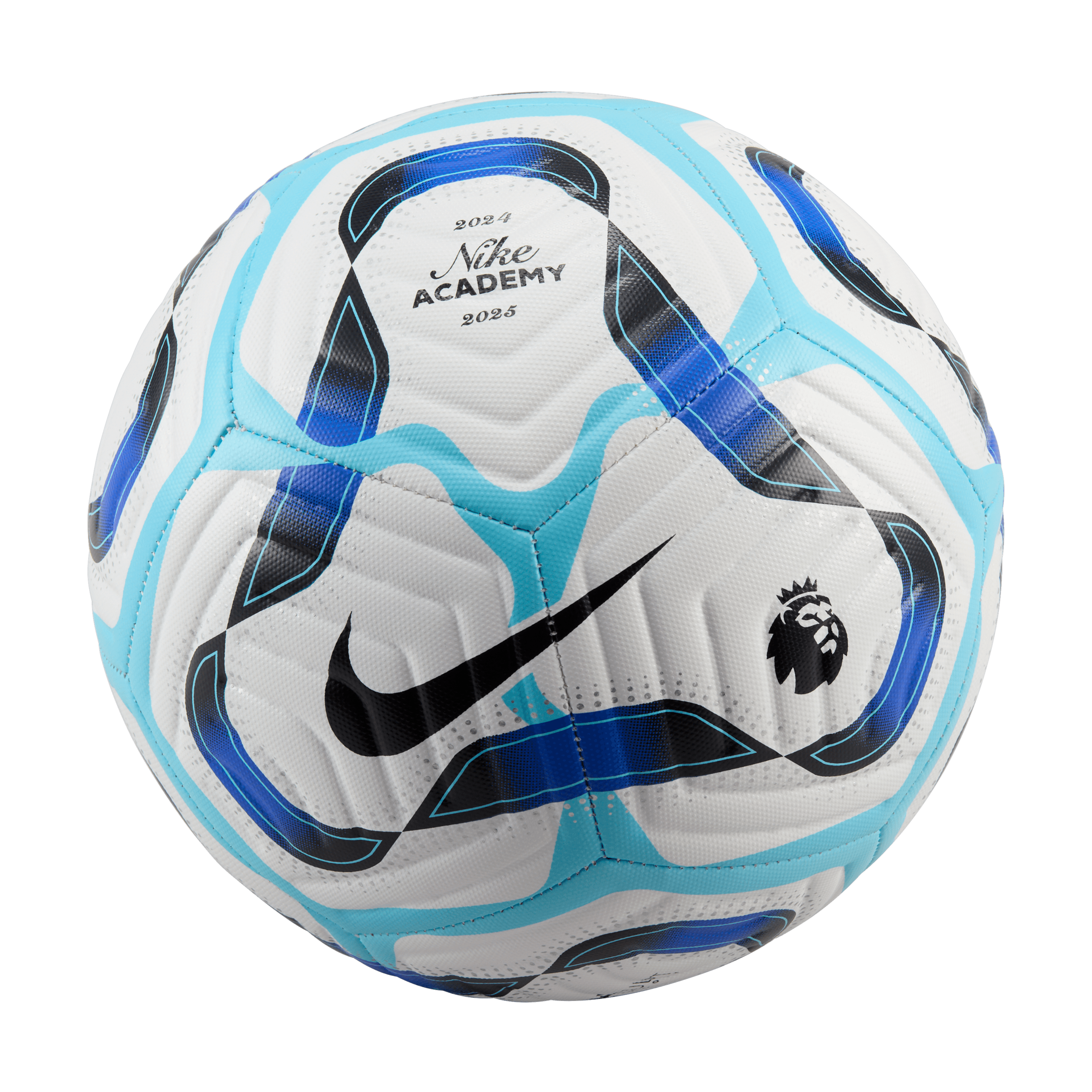 Nike Premier League Academy Soccer Ball-WHITE/RACER BLUE/LAGOON PULSE/BLACK