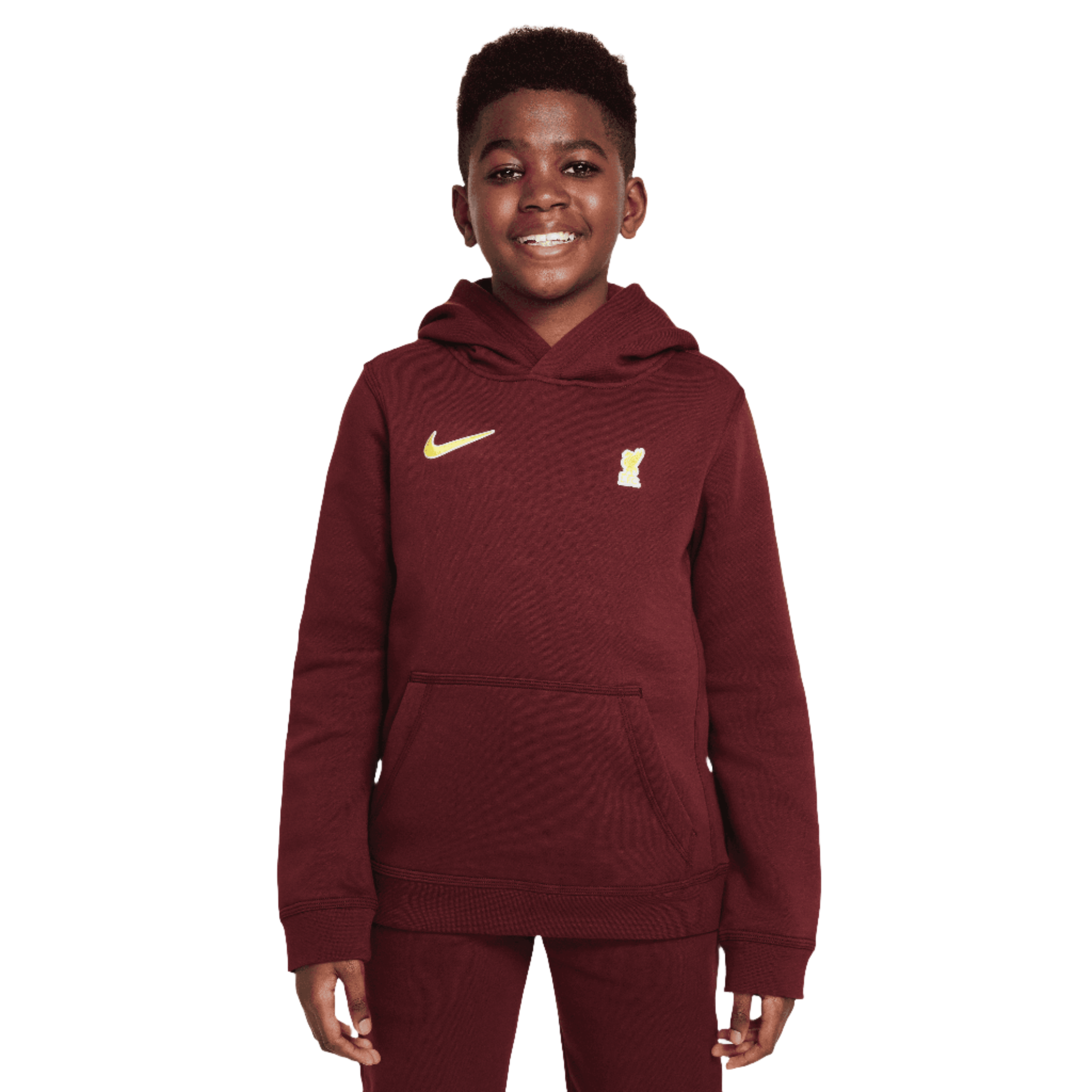 Nike Youth Liverpool F.C Fleece Pullover Soccer Hoodie