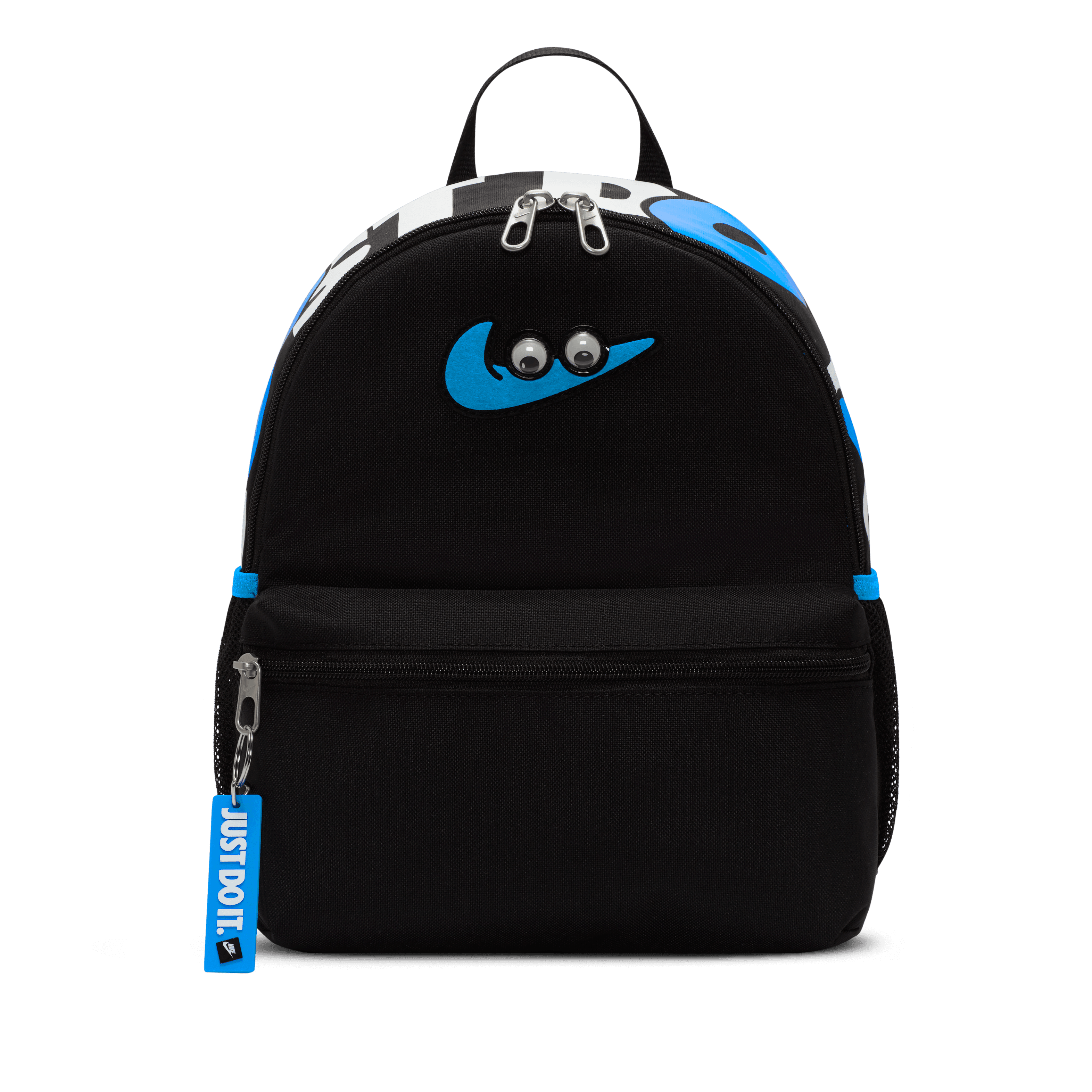 Nike Brasilia JDI Kids' Mini Backpack (11L)-Black/Photo Blue