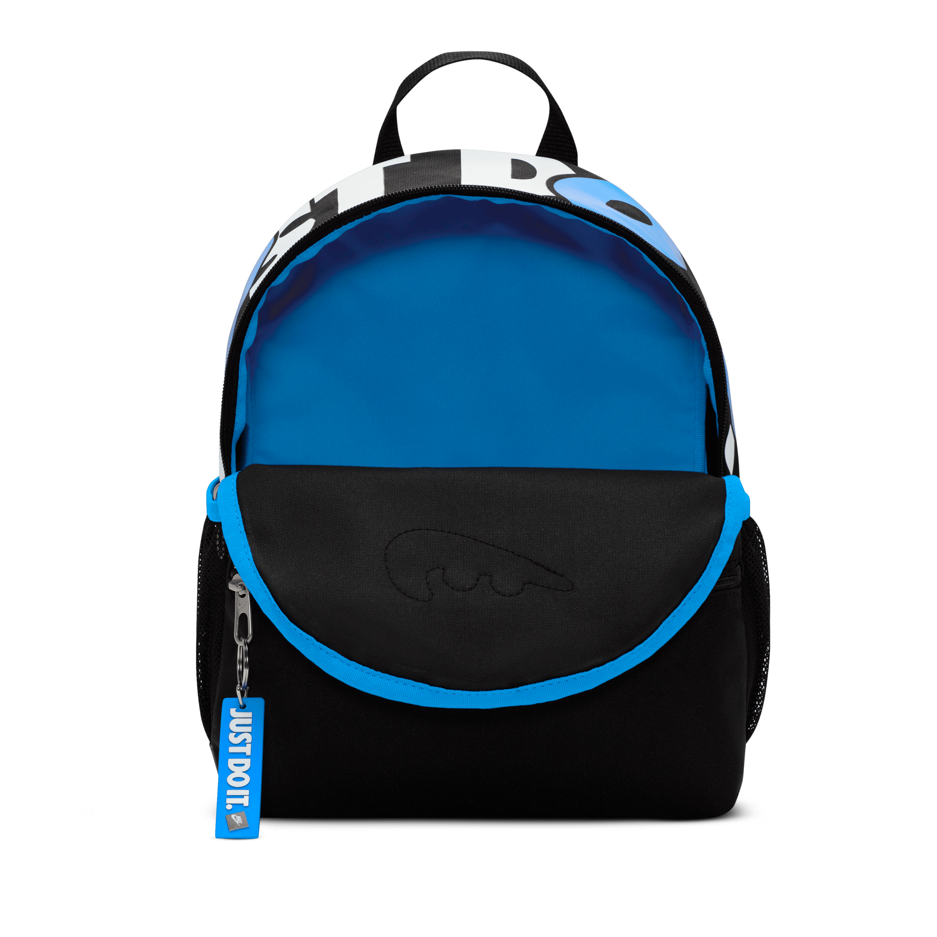 Nike Brasilia JDI Kids' Mini Backpack (11L)-Black/Photo Blue