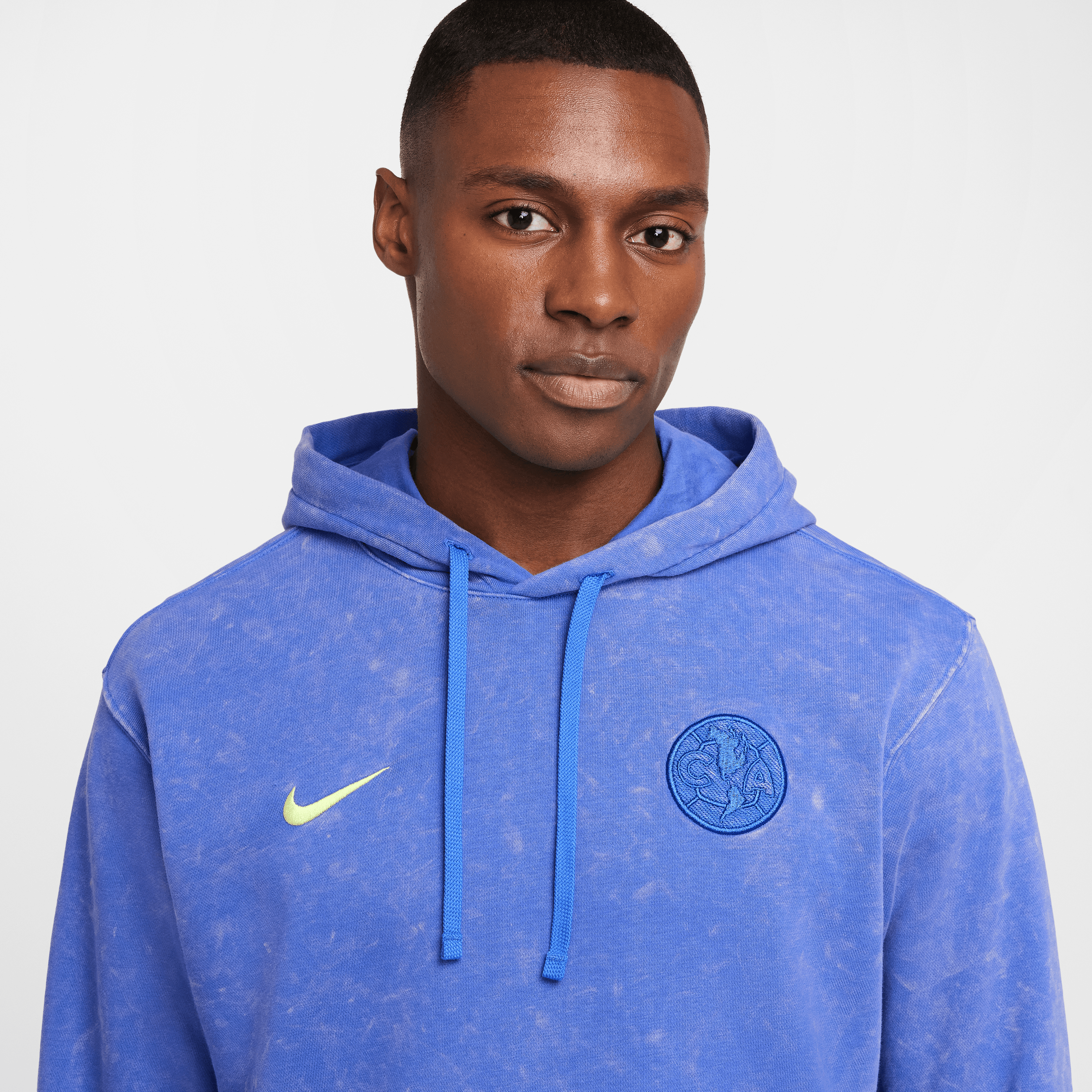 Nike Club América Club Third Soccer French Terry Pullover Hoodie