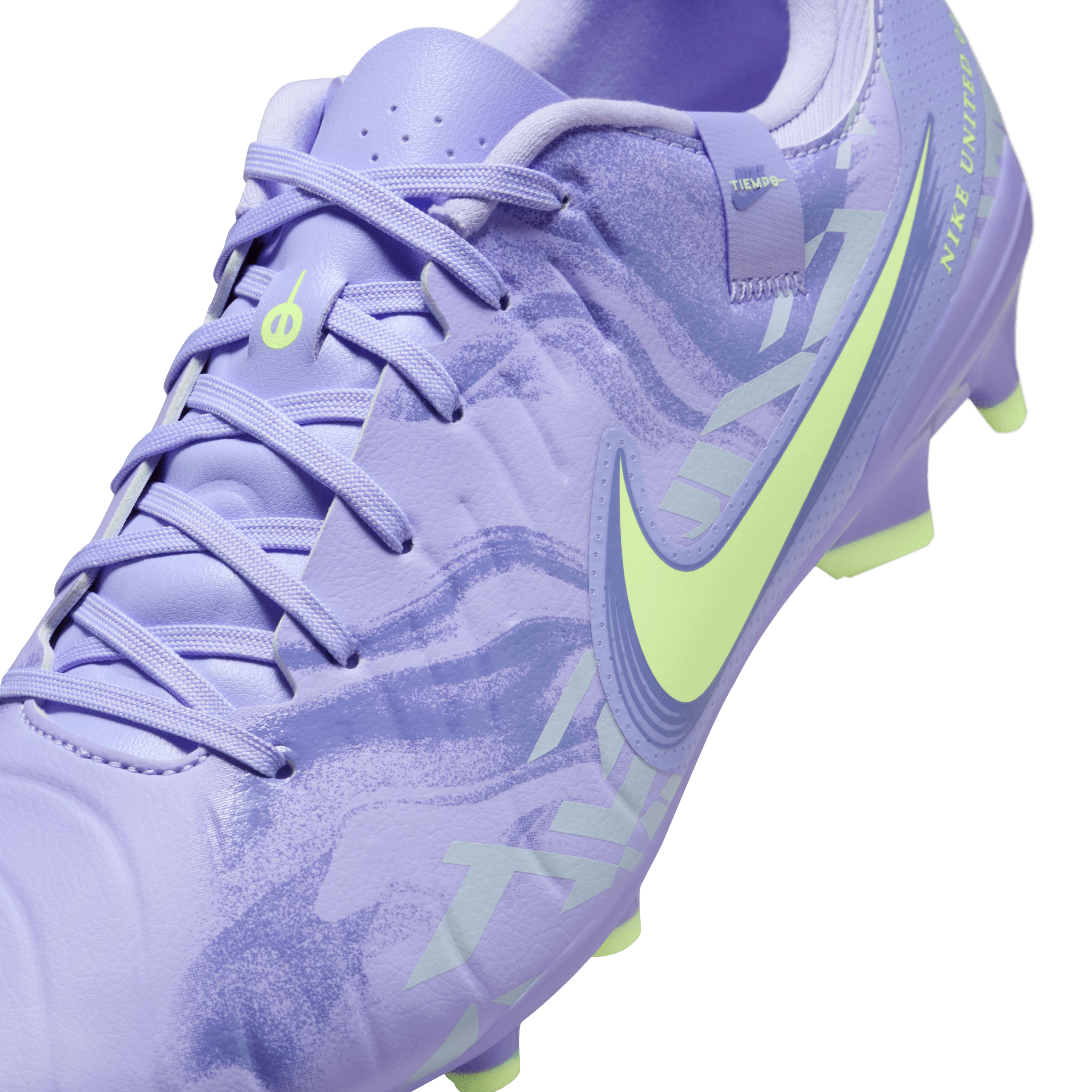 Nike United Tiempo Legend 10 Academy-Purple Agate/Barely Volt