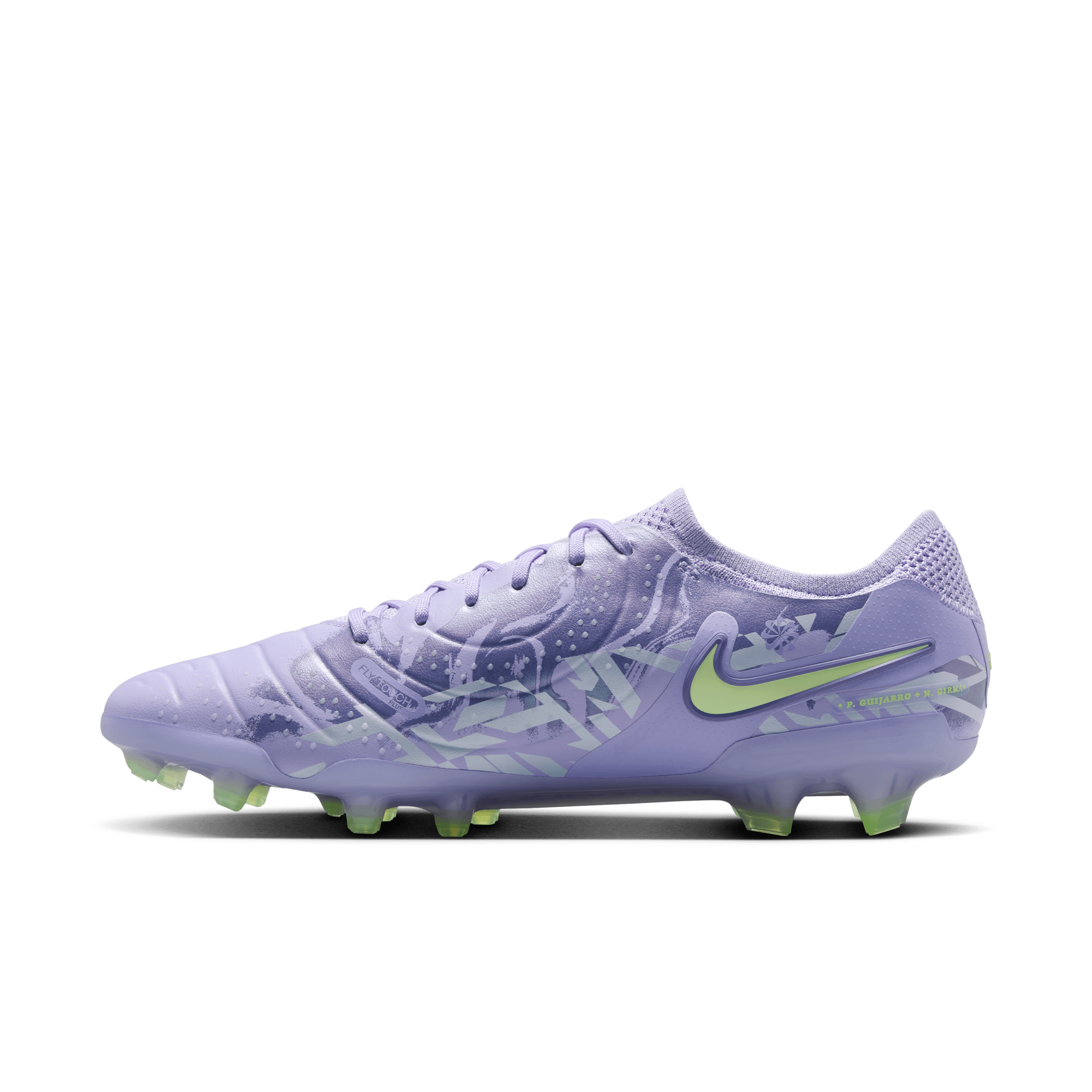 Nike United Tiempo Legend 10 Elite-Purple Agate/Barely Volt