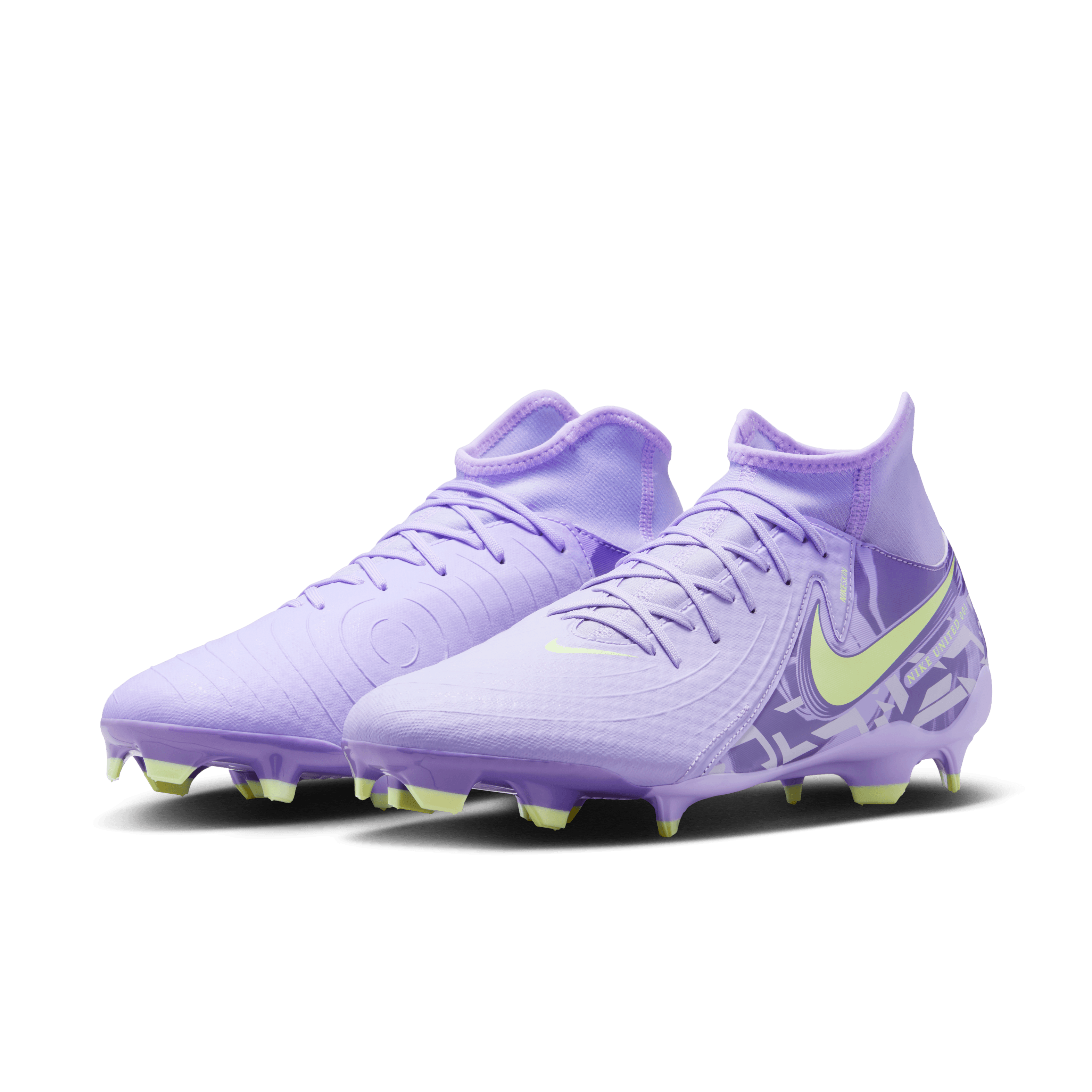 Nike United Phantom Luna 2 Academy- Purple Agate/Barely Volt