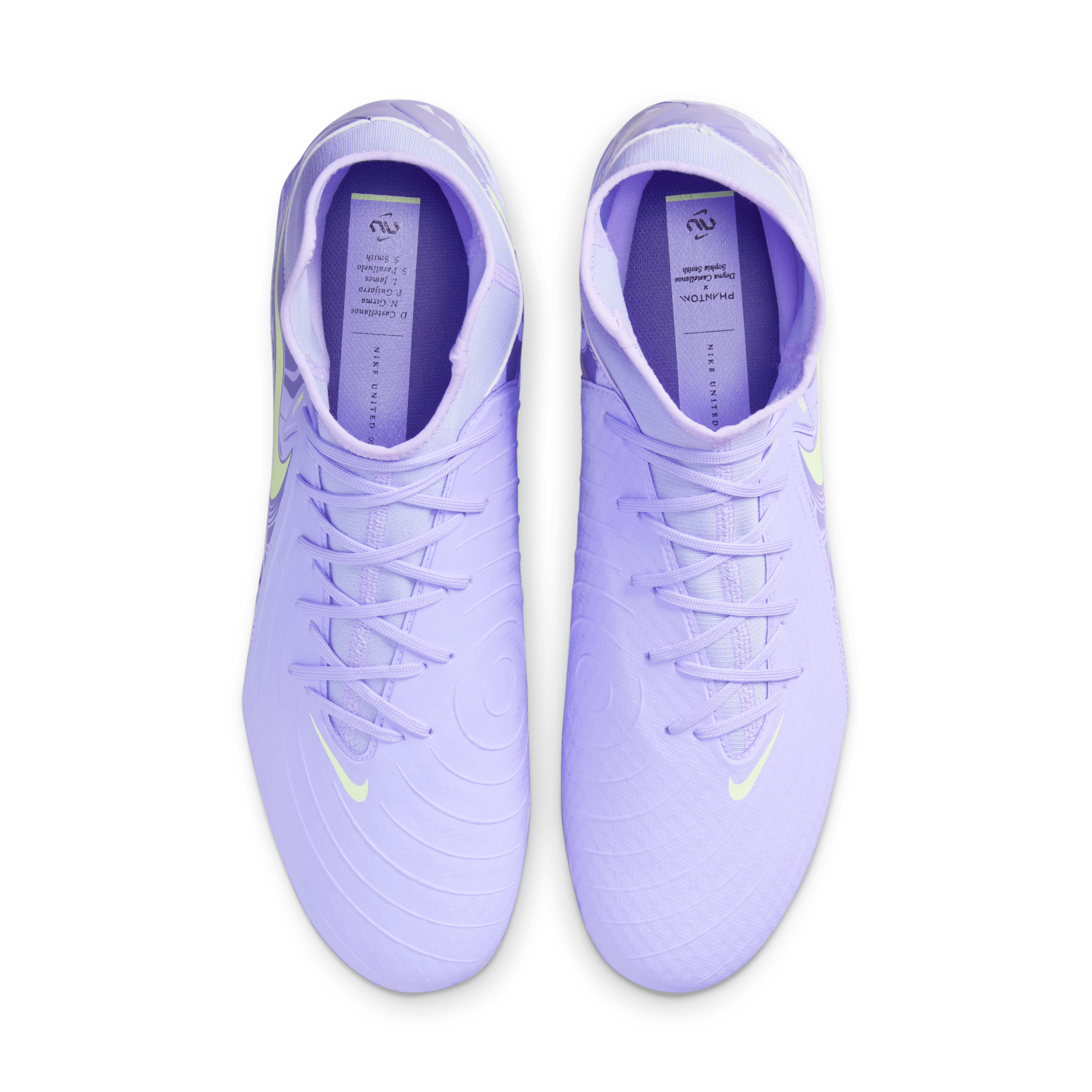 Nike United Phantom Luna 2 Academy- Purple Agate/Barely Volt