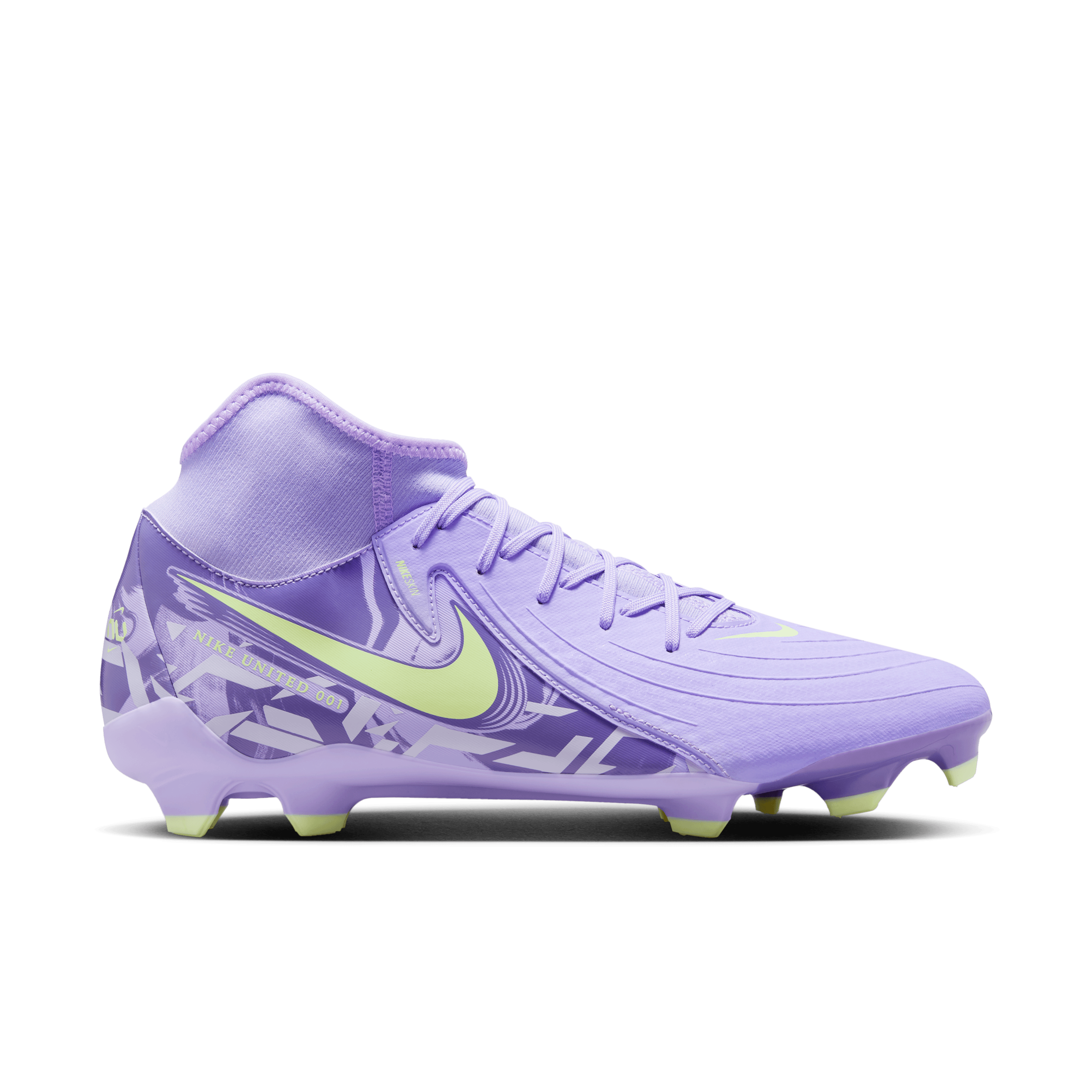 Nike United Phantom Luna 2 Academy- Purple Agate/Barely Volt