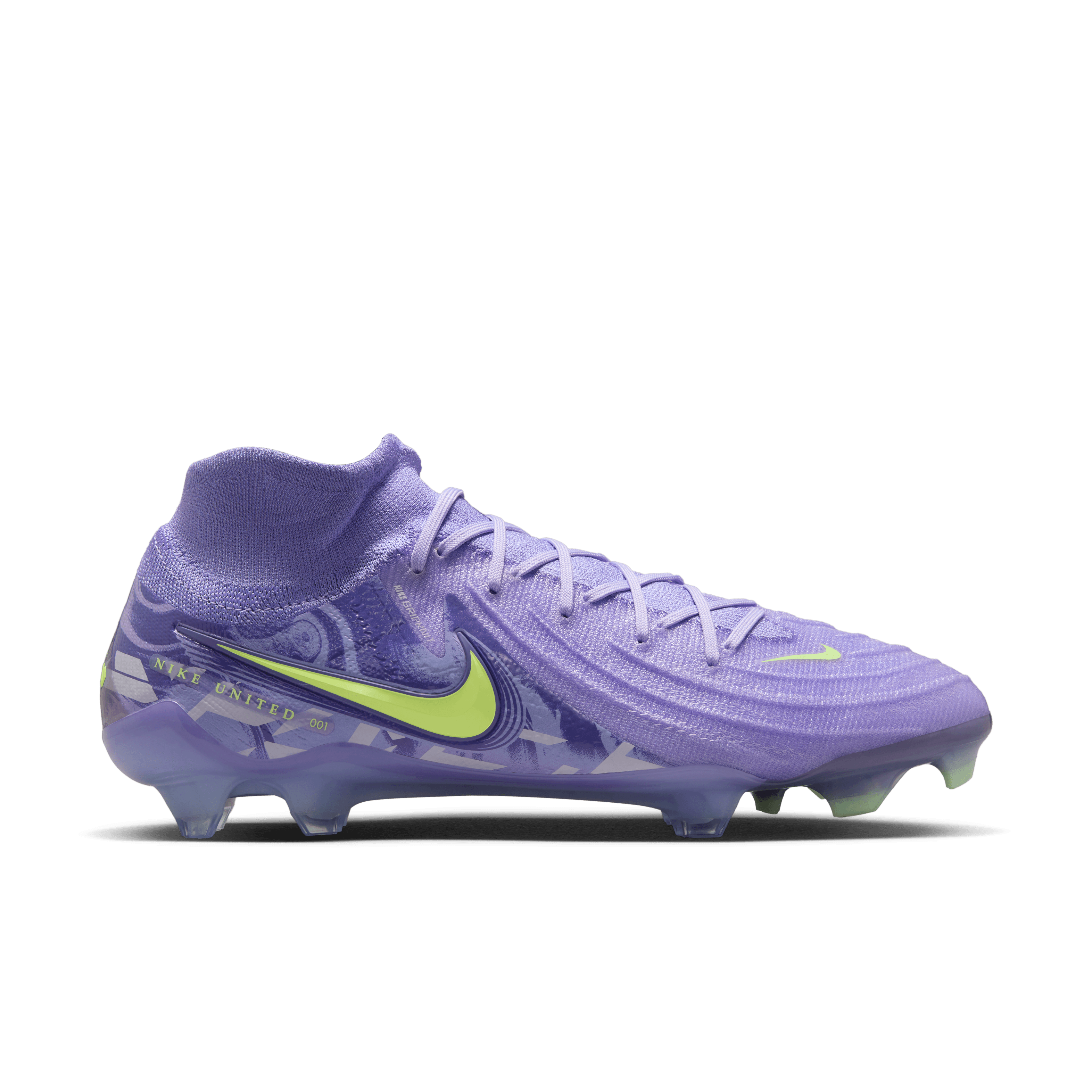 Nike United Phantom Luna 2 Elite-Purple Agate/Barely Volt