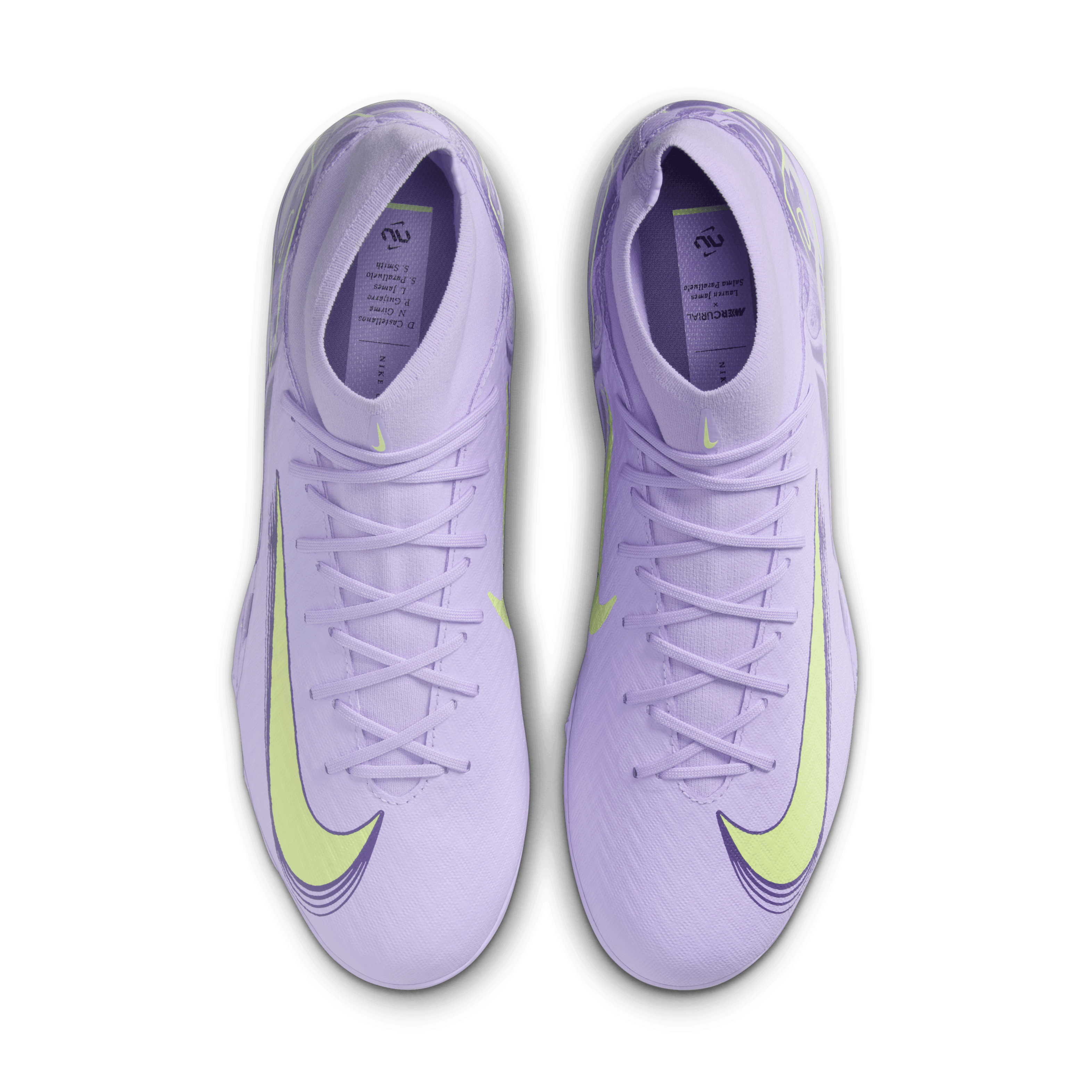 Nike United Mercurial Superfly 10 Academy TF-Purple Agate/Barely Volt