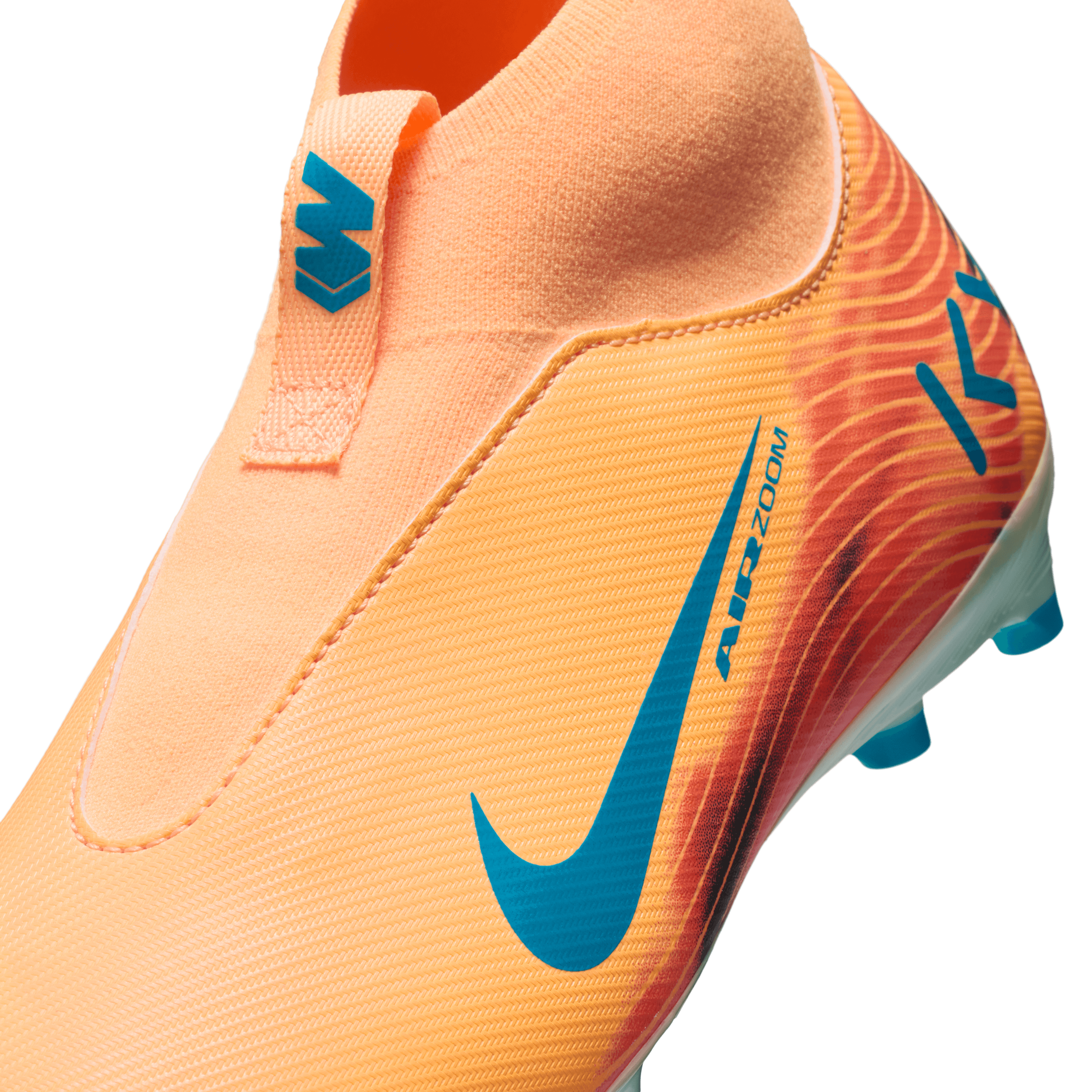 Nike Jr. Mercurial Superfly 10 Academy "Kylian Mbappé" FG -Melon Tint/neo Turq-igloo