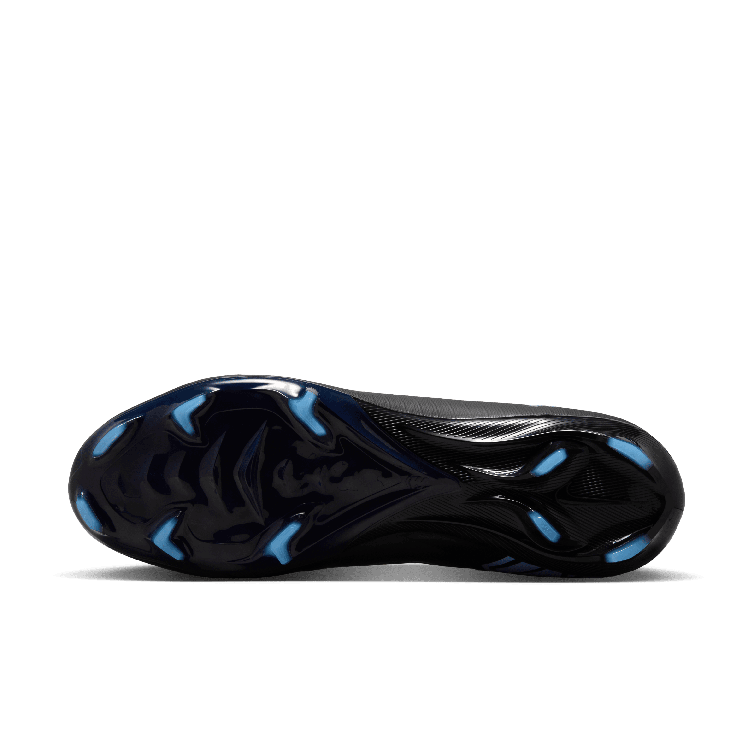Nike Mercurial Superfly 10 Pro FG High-Top Soccer Cleats-Black/ice Blue