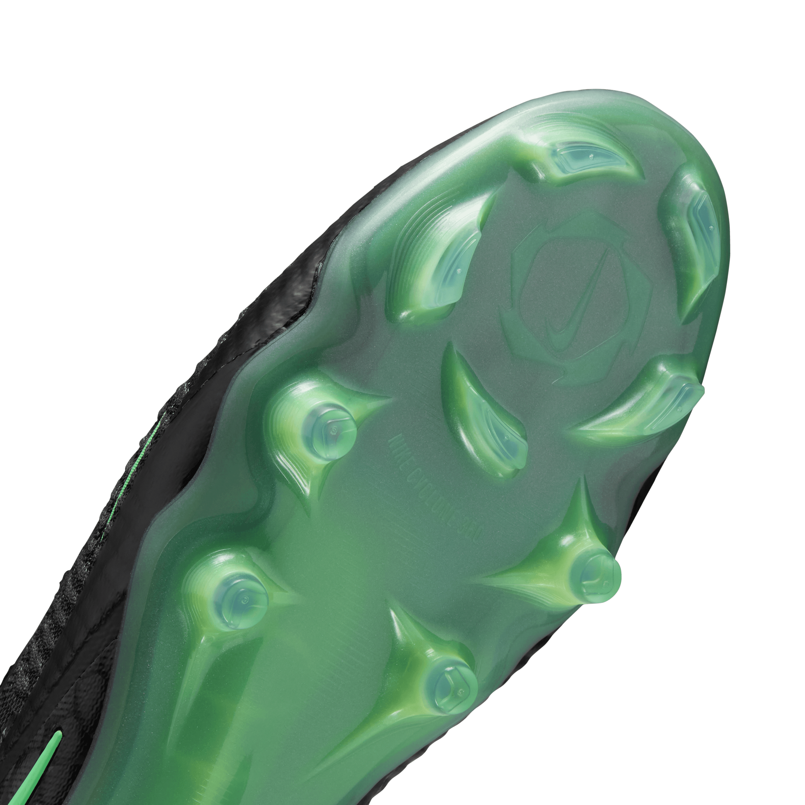 Nike Phantom 6 Low Elite Firm-Ground Soccer Cleats- Black/illusion Green-black