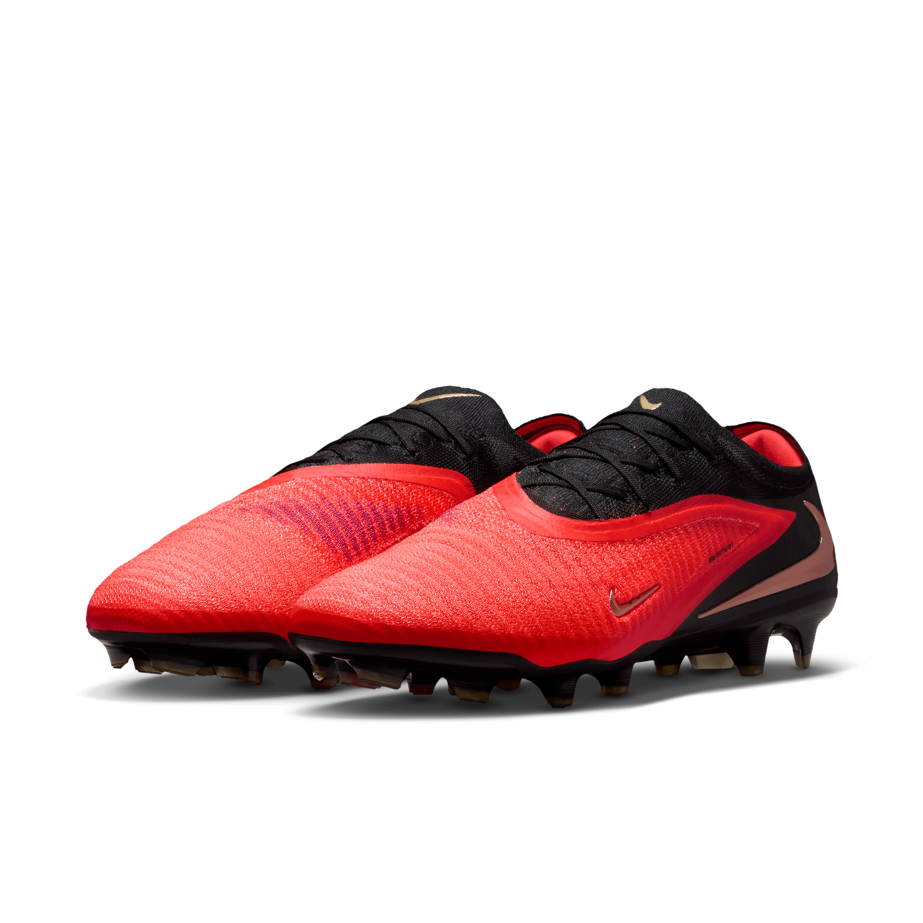 Nike Phantom Youth 6 Low Elite FG - BRIGHT CRIMSON/BLUR-BLACK