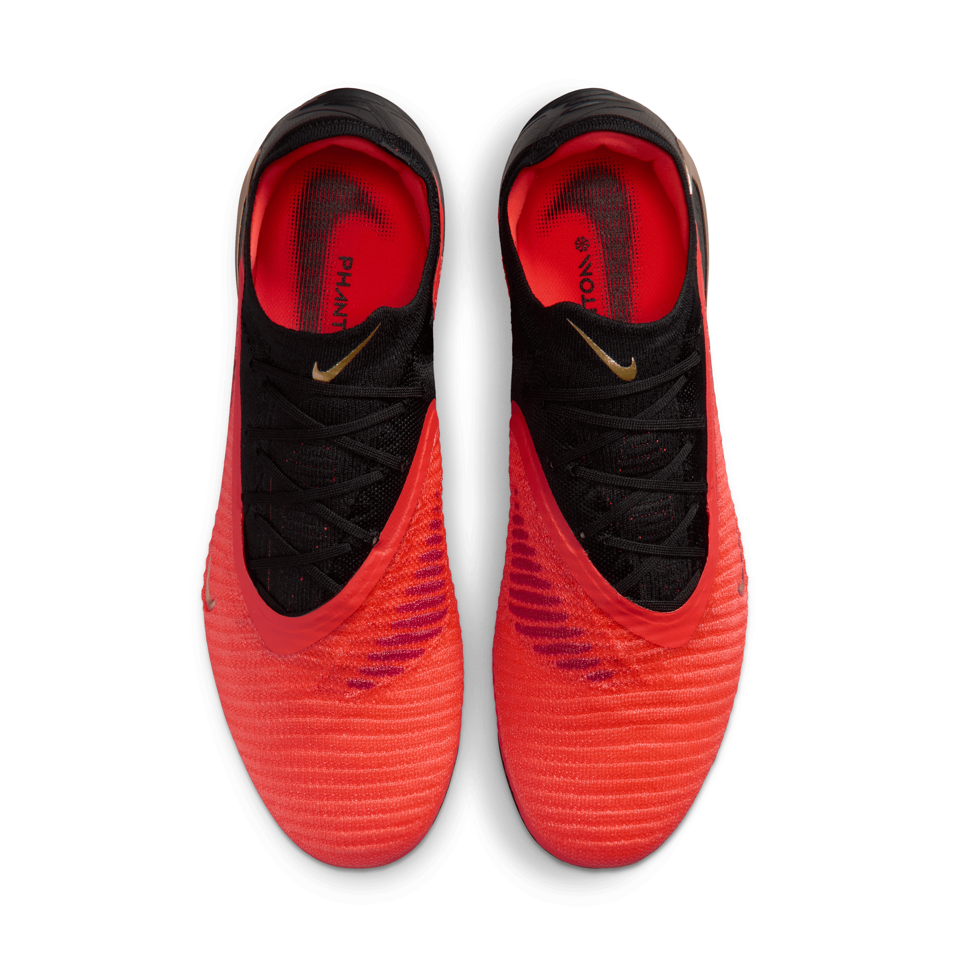 Nike Phantom Youth 6 Low Elite FG - BRIGHT CRIMSON/BLUR-BLACK