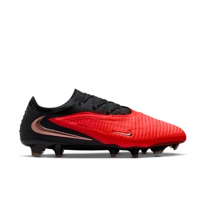 Nike Phantom Youth 6 Low Elite FG - BRIGHT CRIMSON/BLUR-BLACK