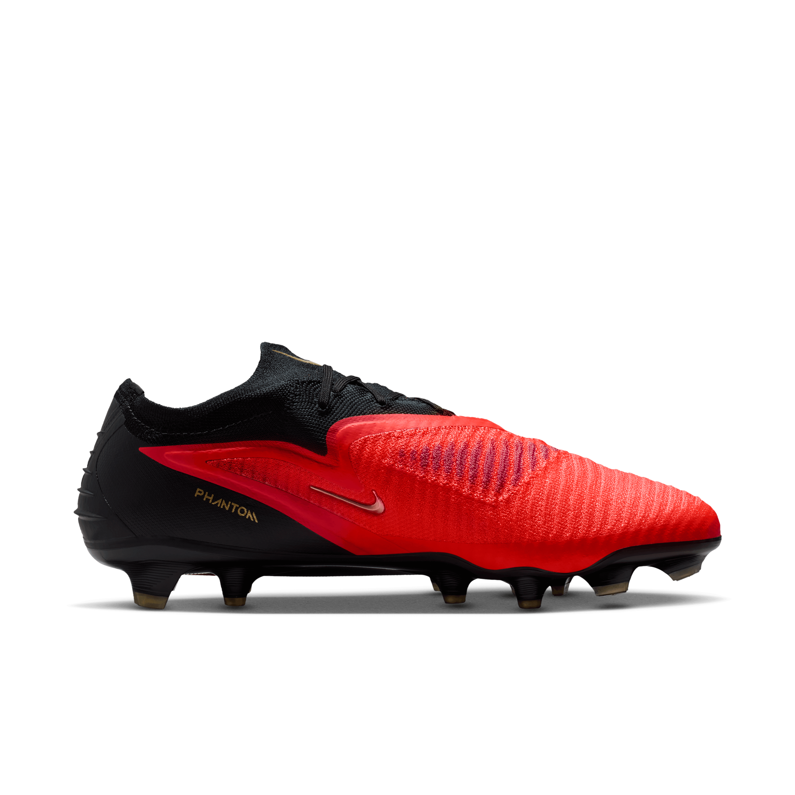 Nike Phantom Youth 6 Low Elite FG - BRIGHT CRIMSON/BLUR-BLACK
