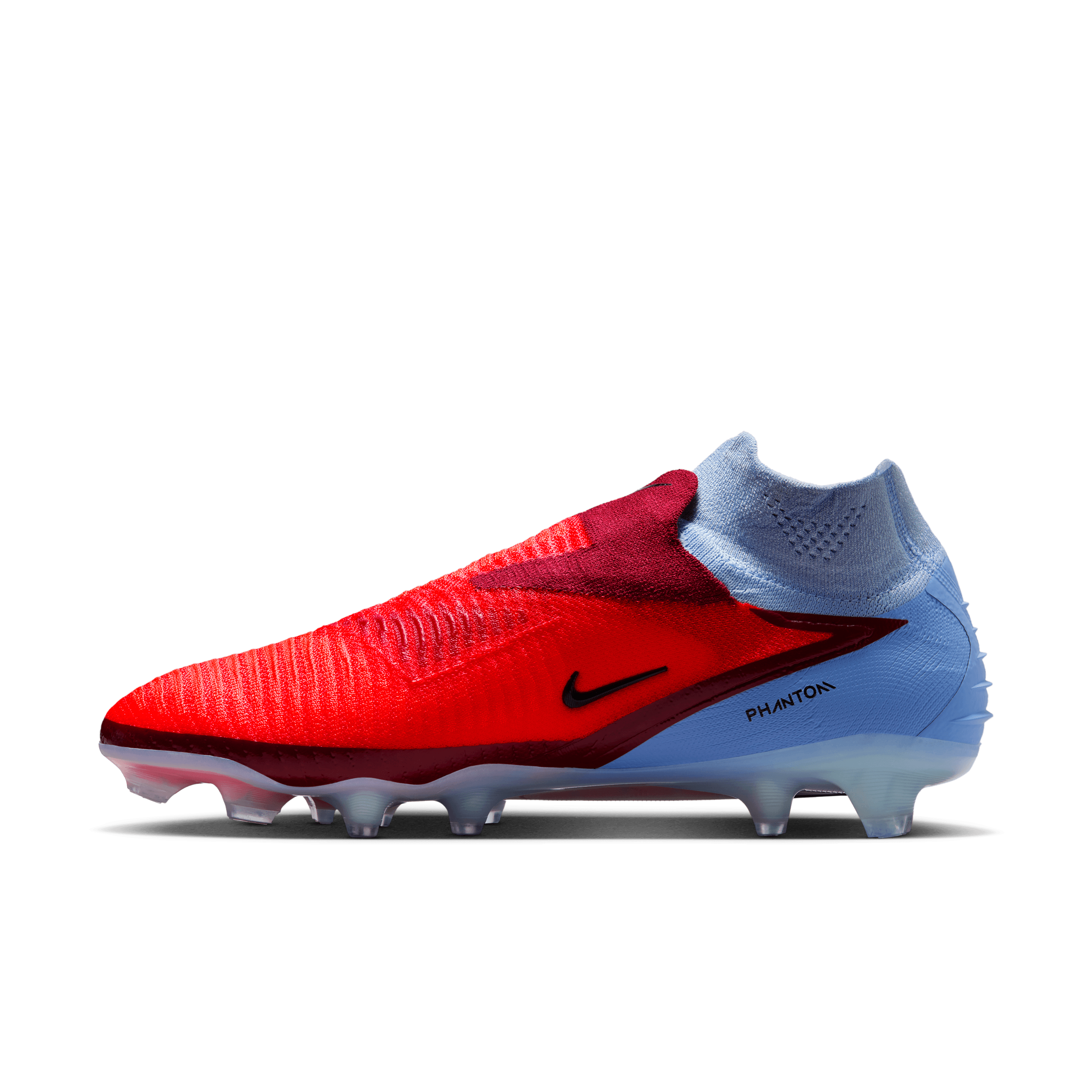 Nike Phantom 6 High Elite FG-Royal Tint/bright Crimson-black