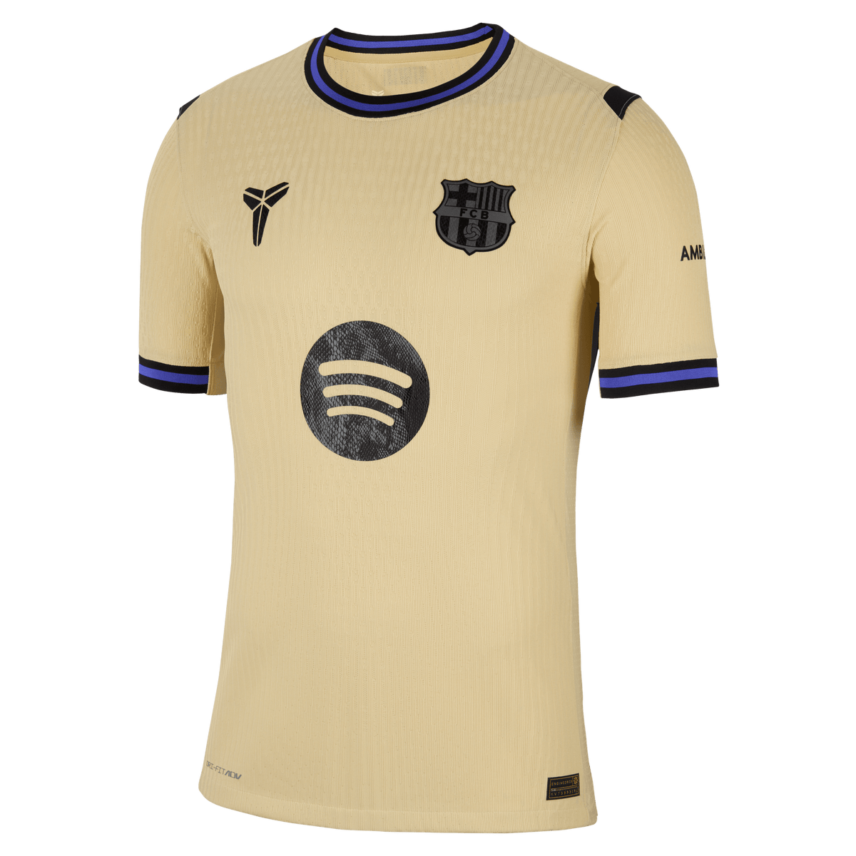 FCバルセロナ GAVI 6番 イエローシャツ Nike Barcelona Senyera 4th Gavi 6 Jersey 2023 (La Liga Printing)