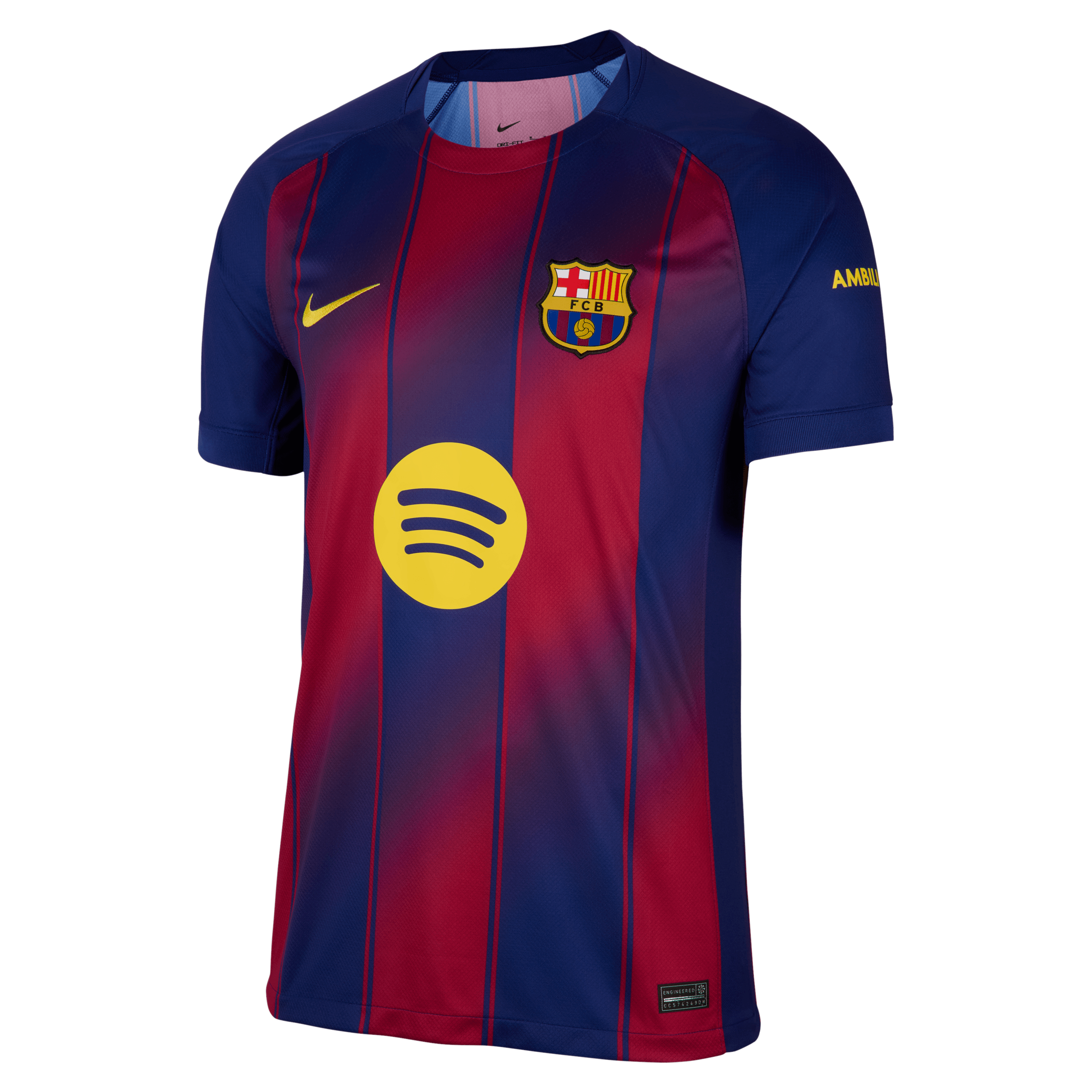Nike Men's FC Barcelona Home Stadium Dri-FIT Soccer Jersey 25/26