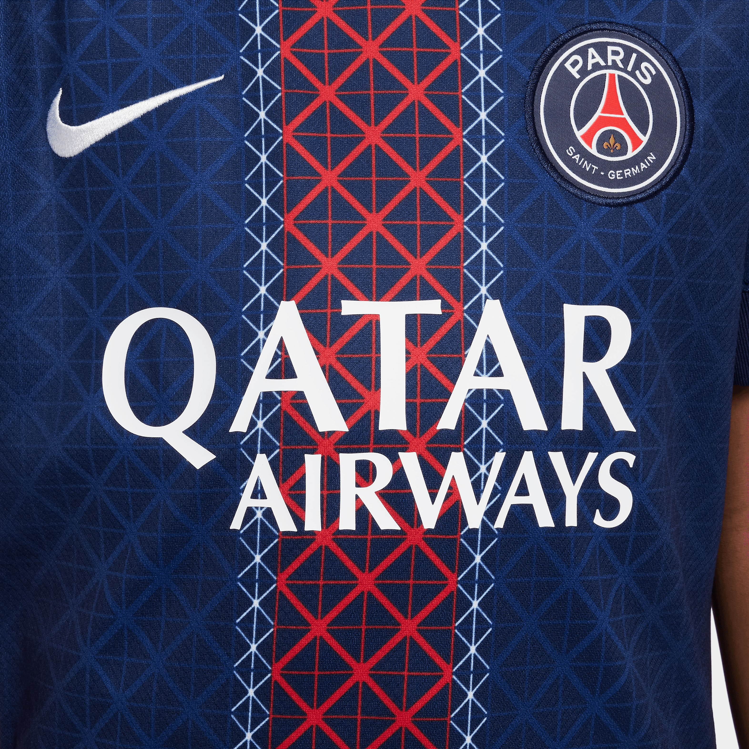 Nike Youth Paris Saint-German Stadium Home Jersey 25/26