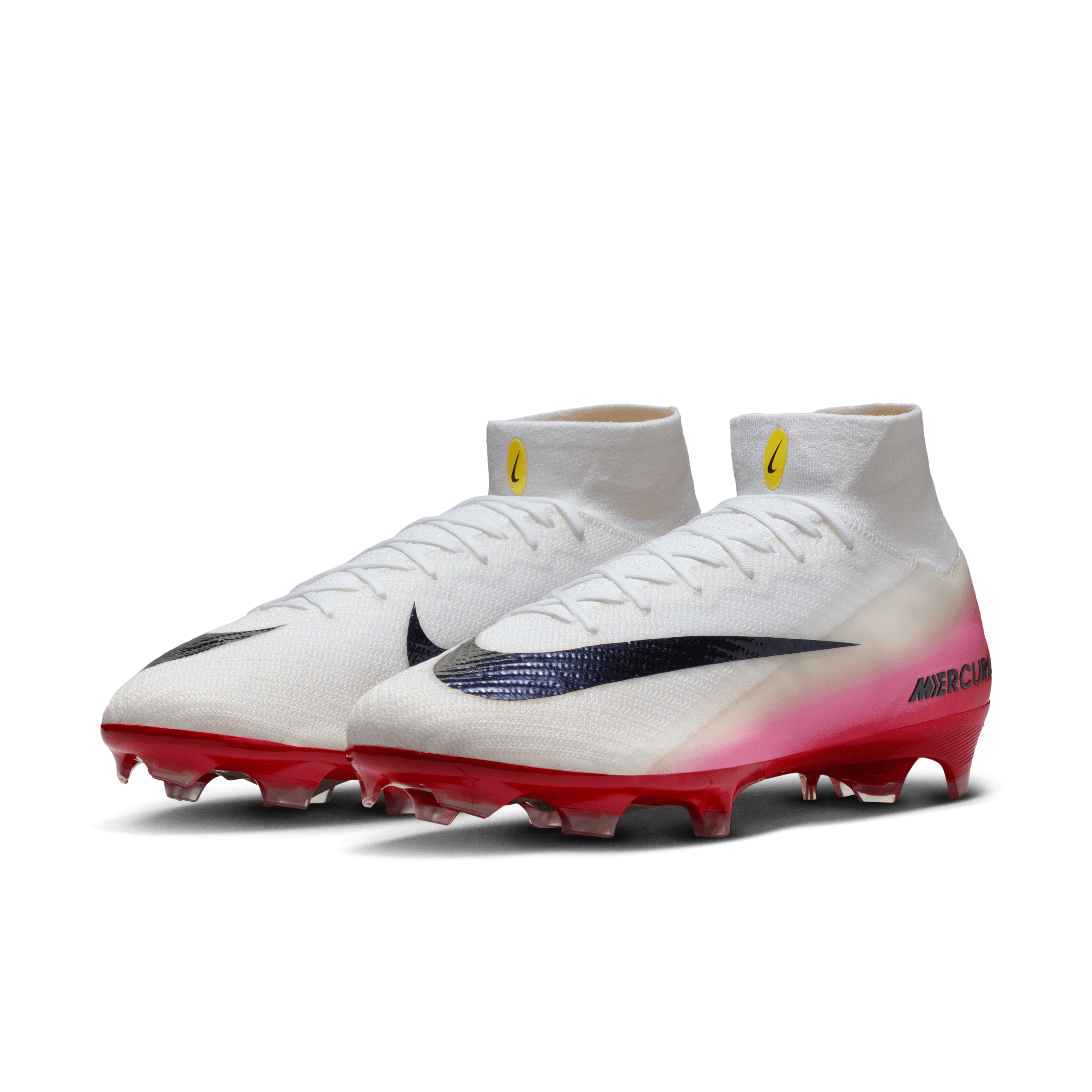 Nike Youth  Mercurial Superfly 10 Elite FG - University Red/Dark Obsidian