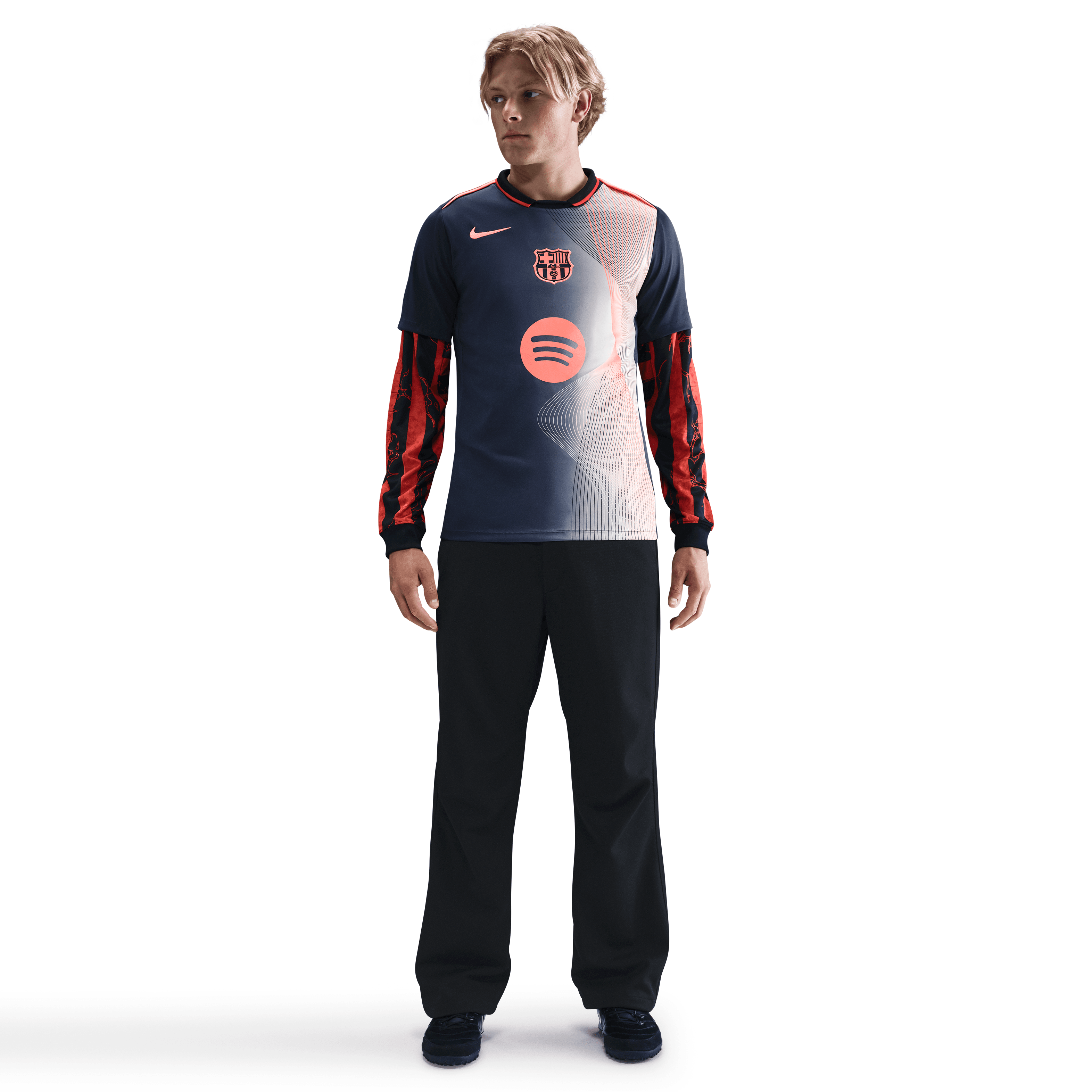 Nike FC Barcelona Academy Pro Third  Dri-FIT Soccer Pre-Match Top Jersey
