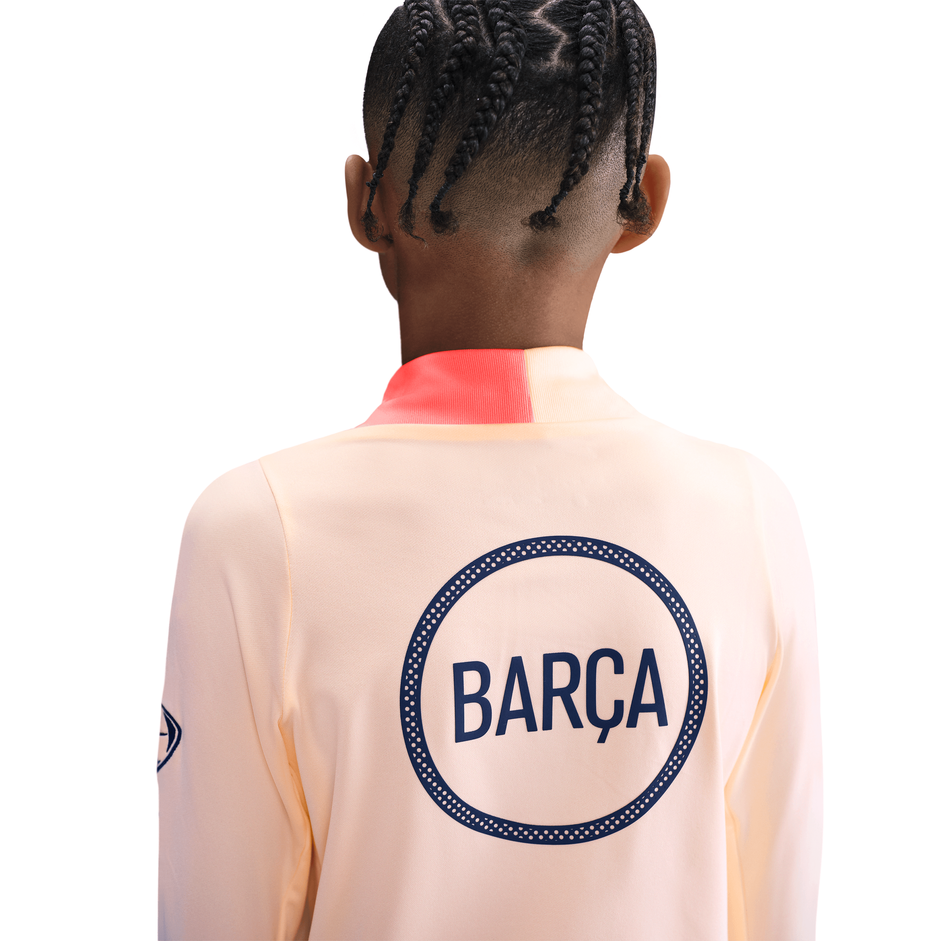 Nike Youth FC Barcelona Quarter Zip Drill Top