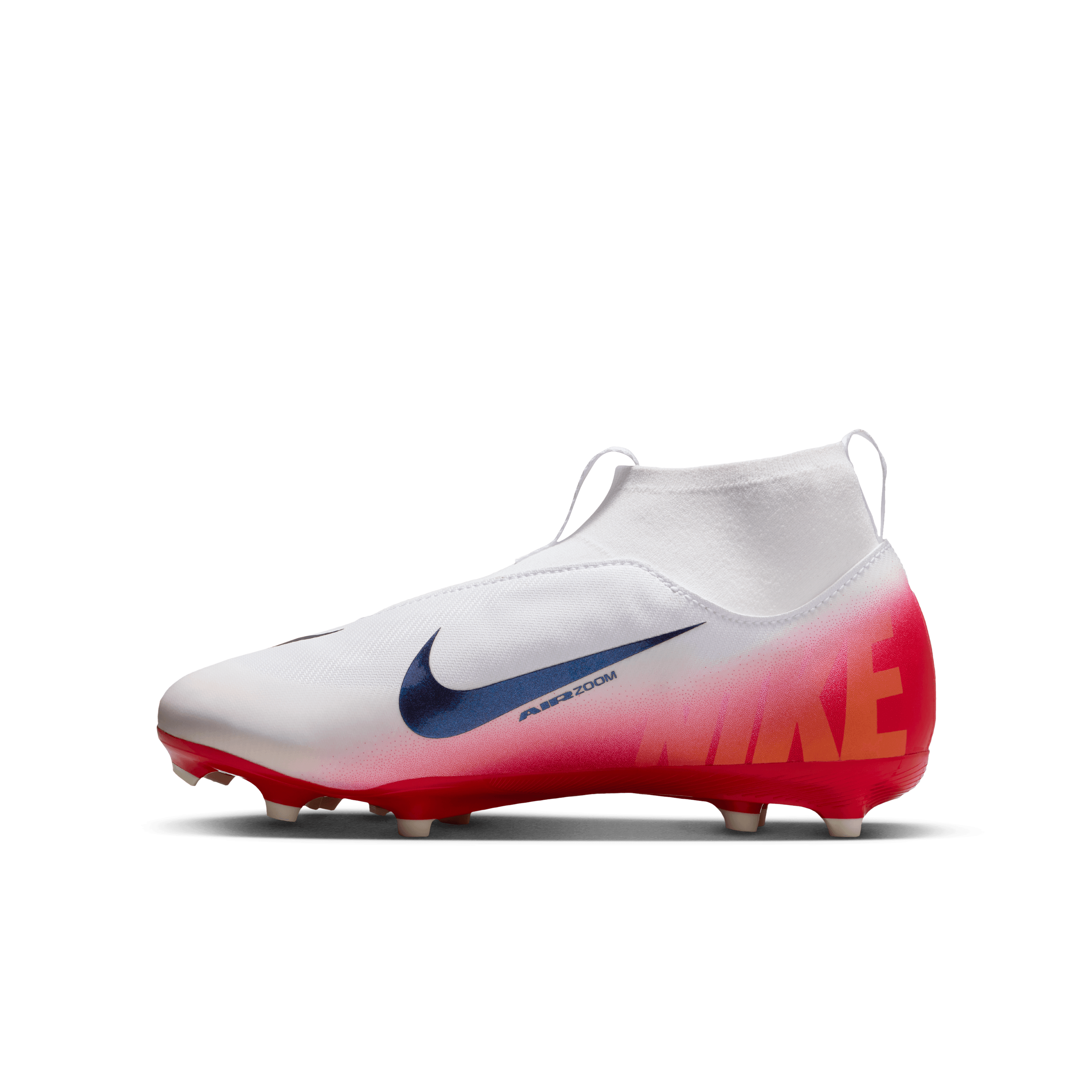 Nike Jr. Mercurial Superfly 10 Academy LV8 Big Kids' FG-University Red/dark Obsidian
