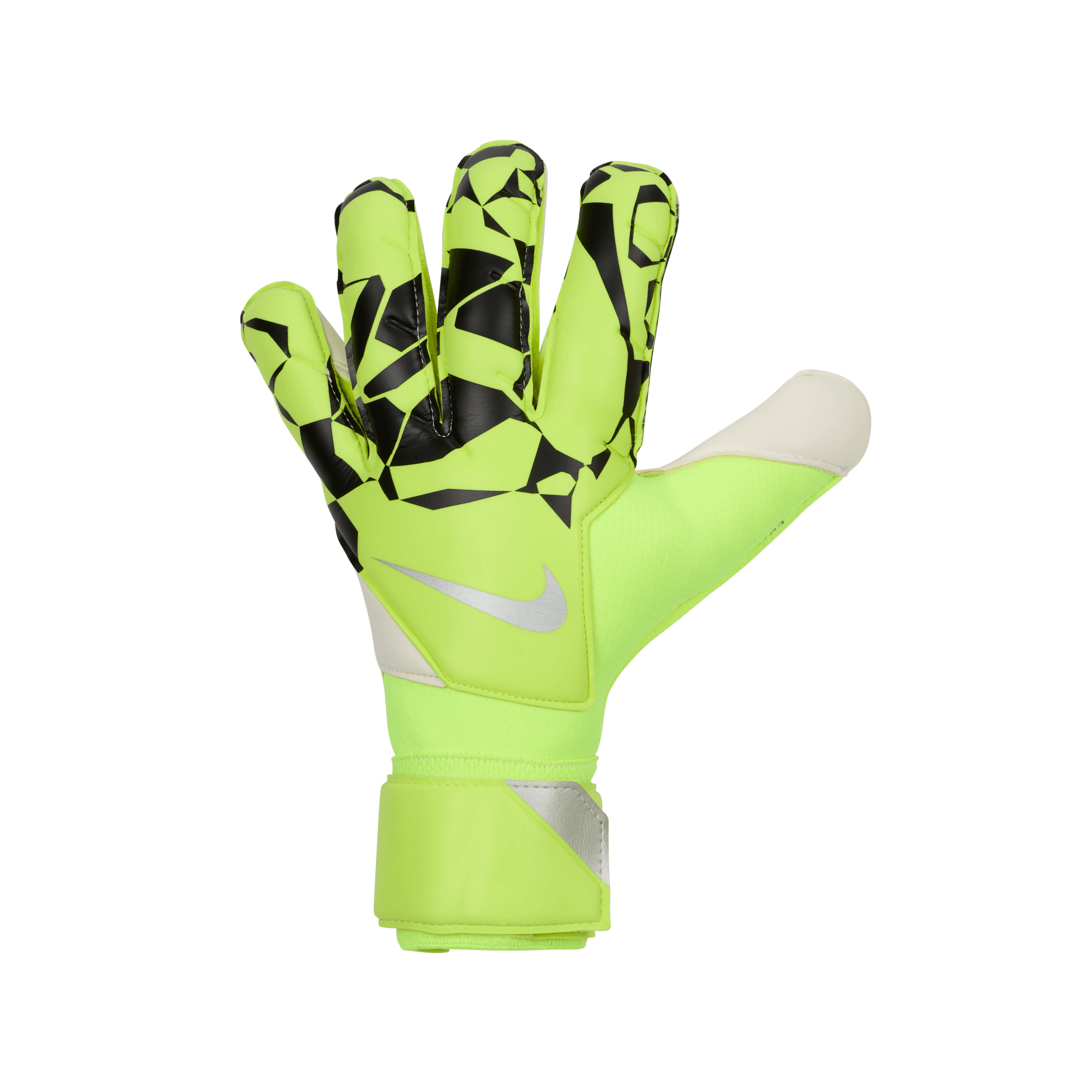 Nike Grip3 Goalkeeper Soccer Gloves-Volt/Black