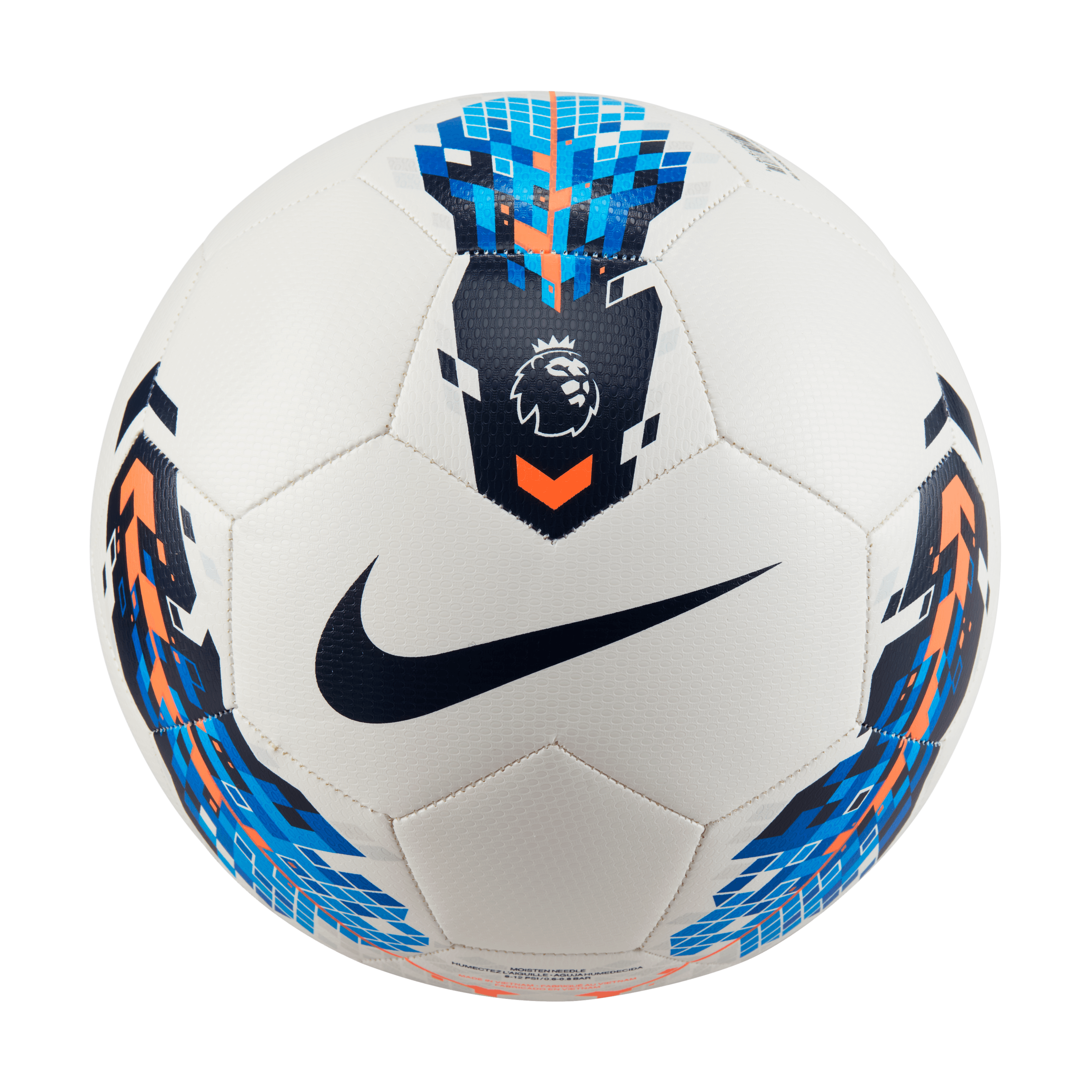 Nike Premier League Heritage Seitiro Soccer Ball-White/blue/orange/blue