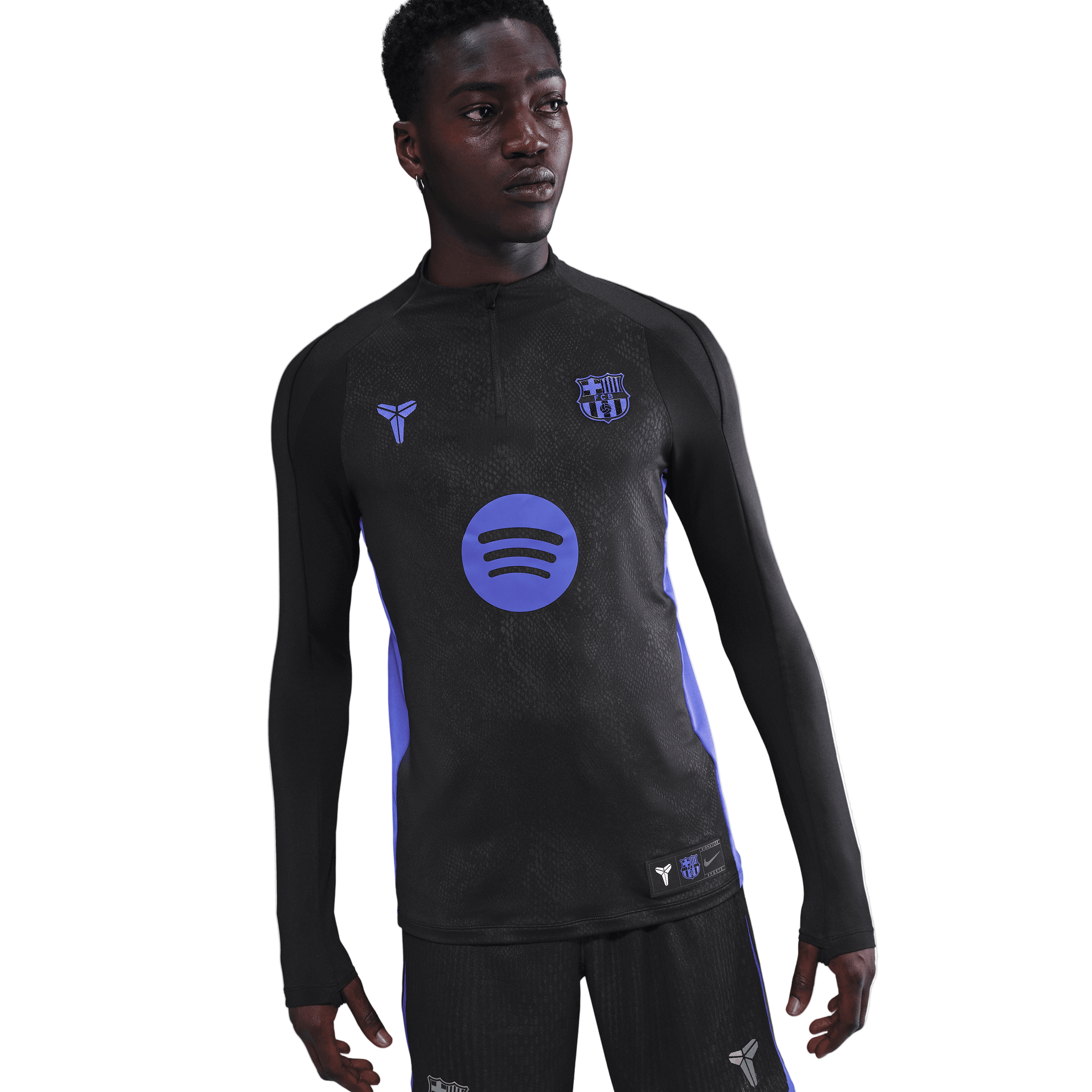 Kobe Bryant FC Barcelona Strike Away Kobe Dri-FIT Soccer Pre-Match Drill Top