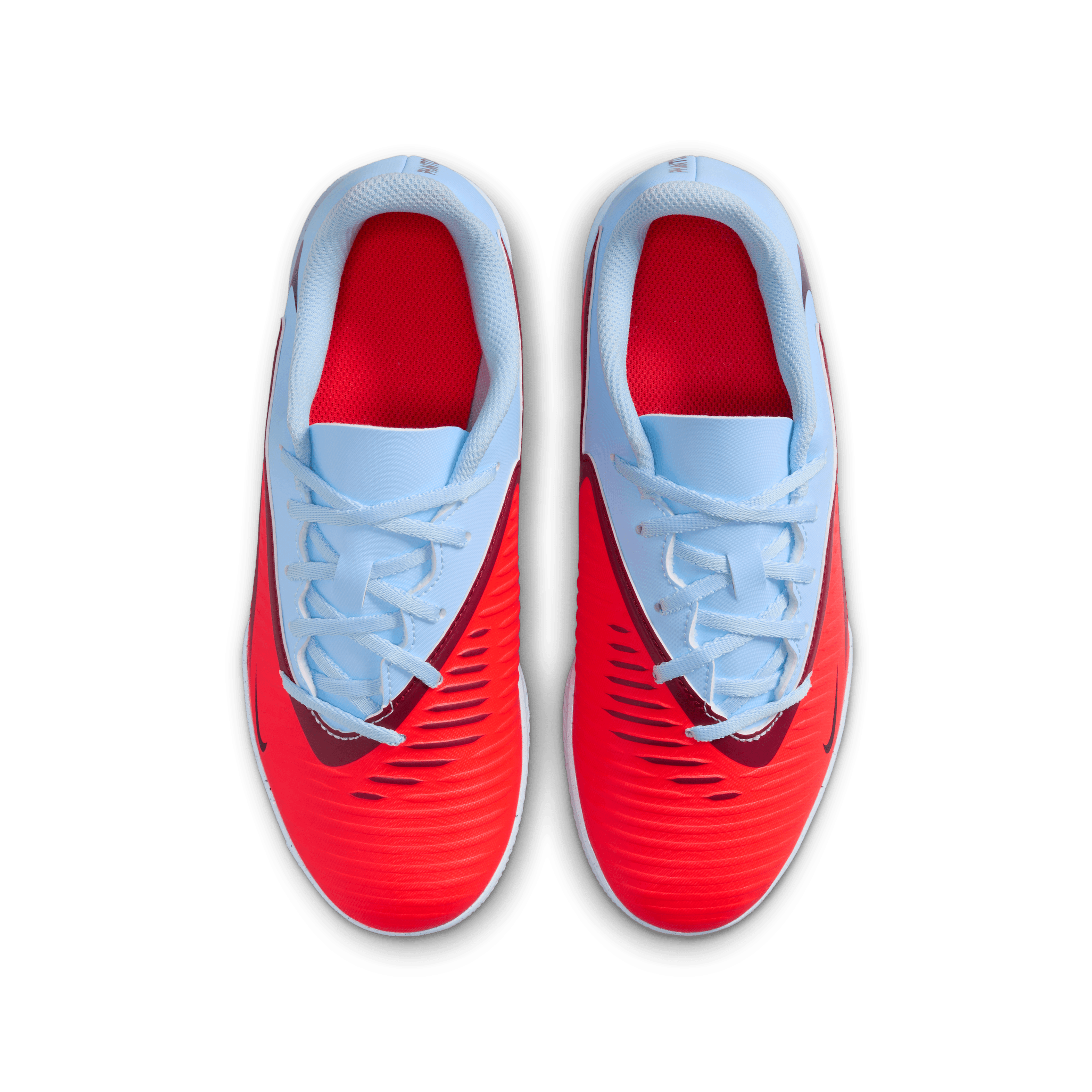 Nike Jr. Phantom 6 Low Club IC- Royal Tint/bright Crimson-black